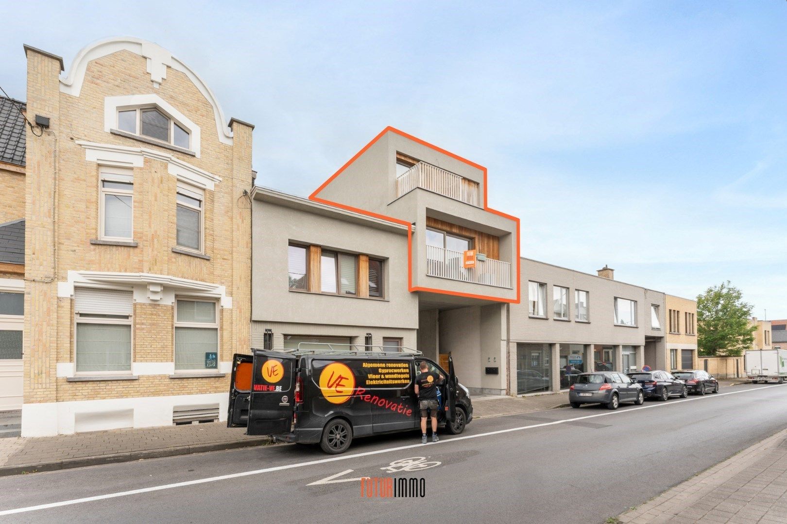 Tof lichtrijk duplex appartement in Rumbeke foto {{pictureIndex}}