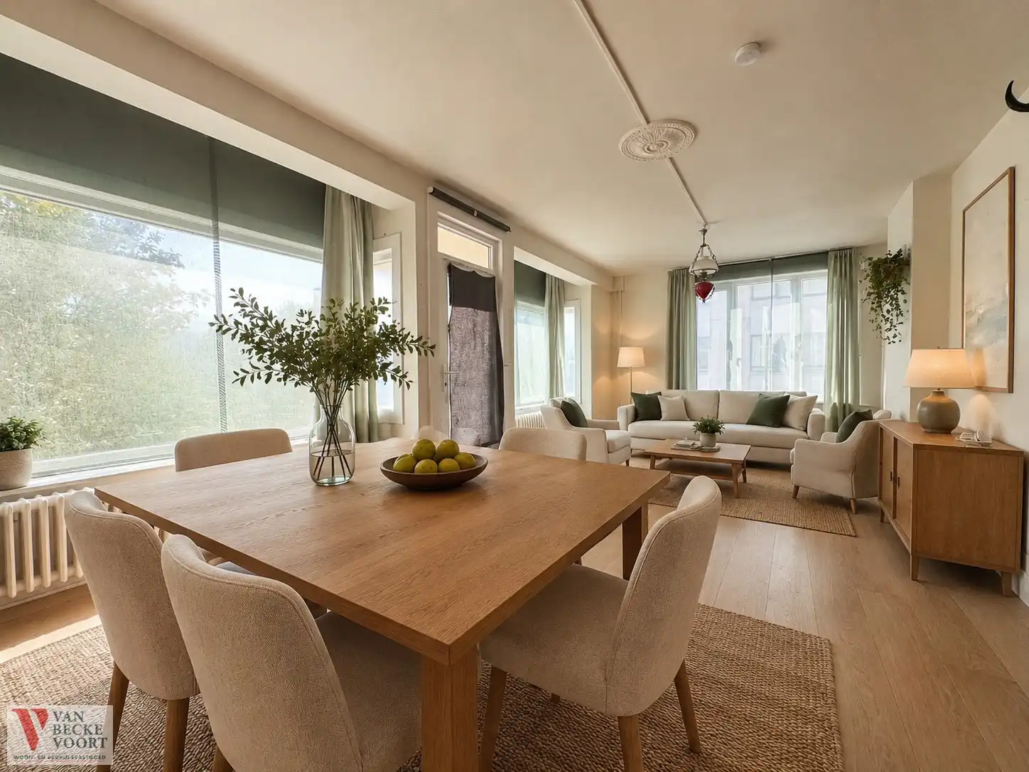 Lichtrijk appartement met uitzicht op het groen & nabij centrum foto 4
