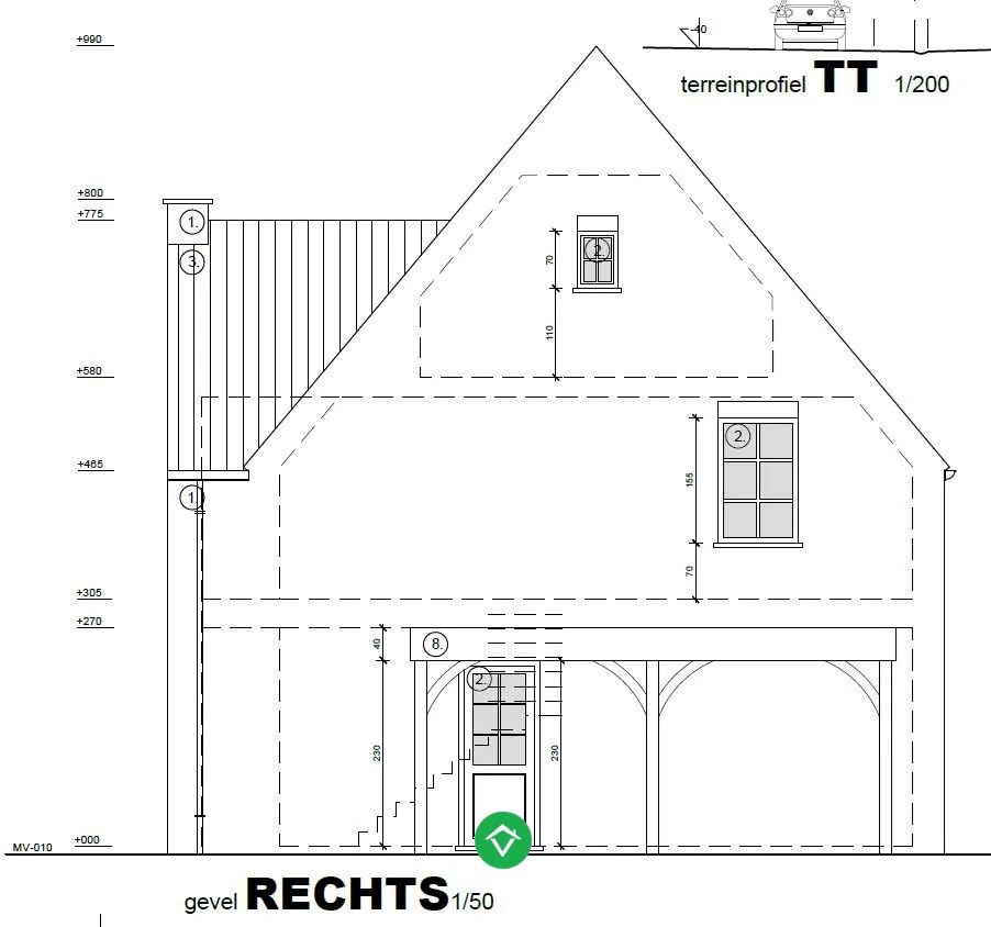 Alleenstaande nieuwbouwwoning met 3 slaapkamers en tuin te Torhout foto 9