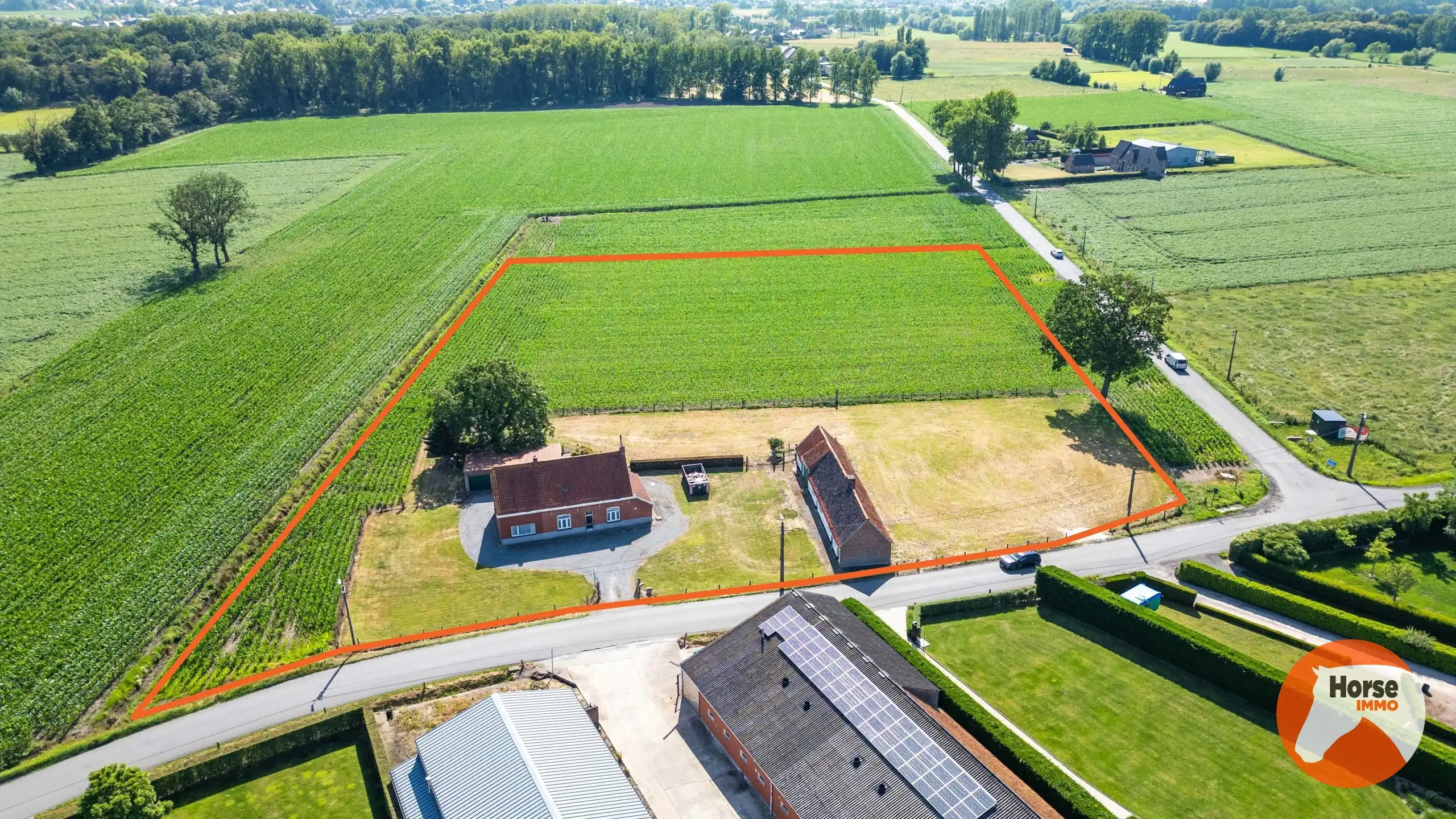 Hoofdfoto van de publicatie: AALTER - Hoeve met schuur op 1,4HA
