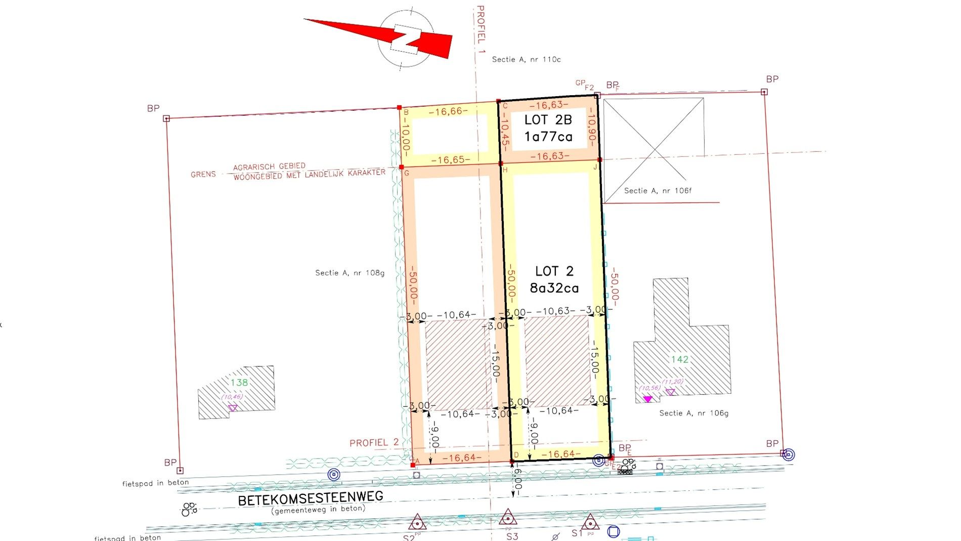 Mooie bouwgrond ca 10a voor OB + bijgeb 40m² met zicht op velden te Betekom foto 4