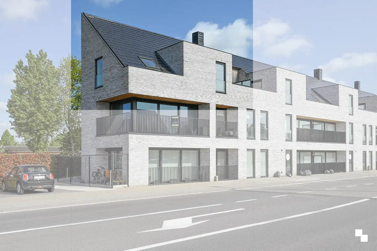 Energiezuinig tweeslaapkamerappartement met terras in Beveren-Leie! foto 2