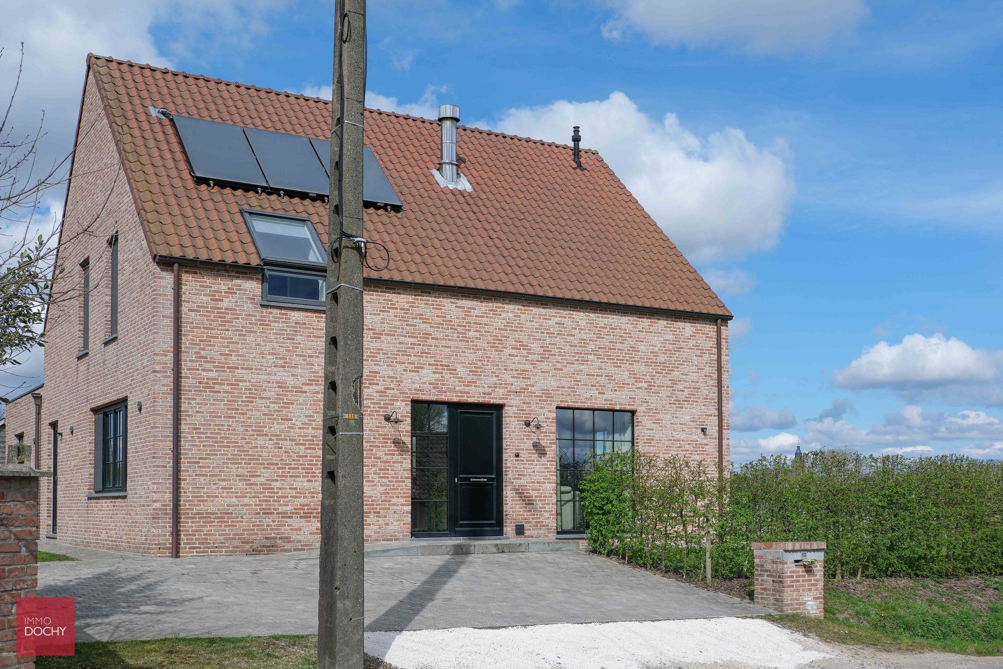 Recent gebouwde villa met prachtig landelijk zicht nabij centrum Wannegem foto 2