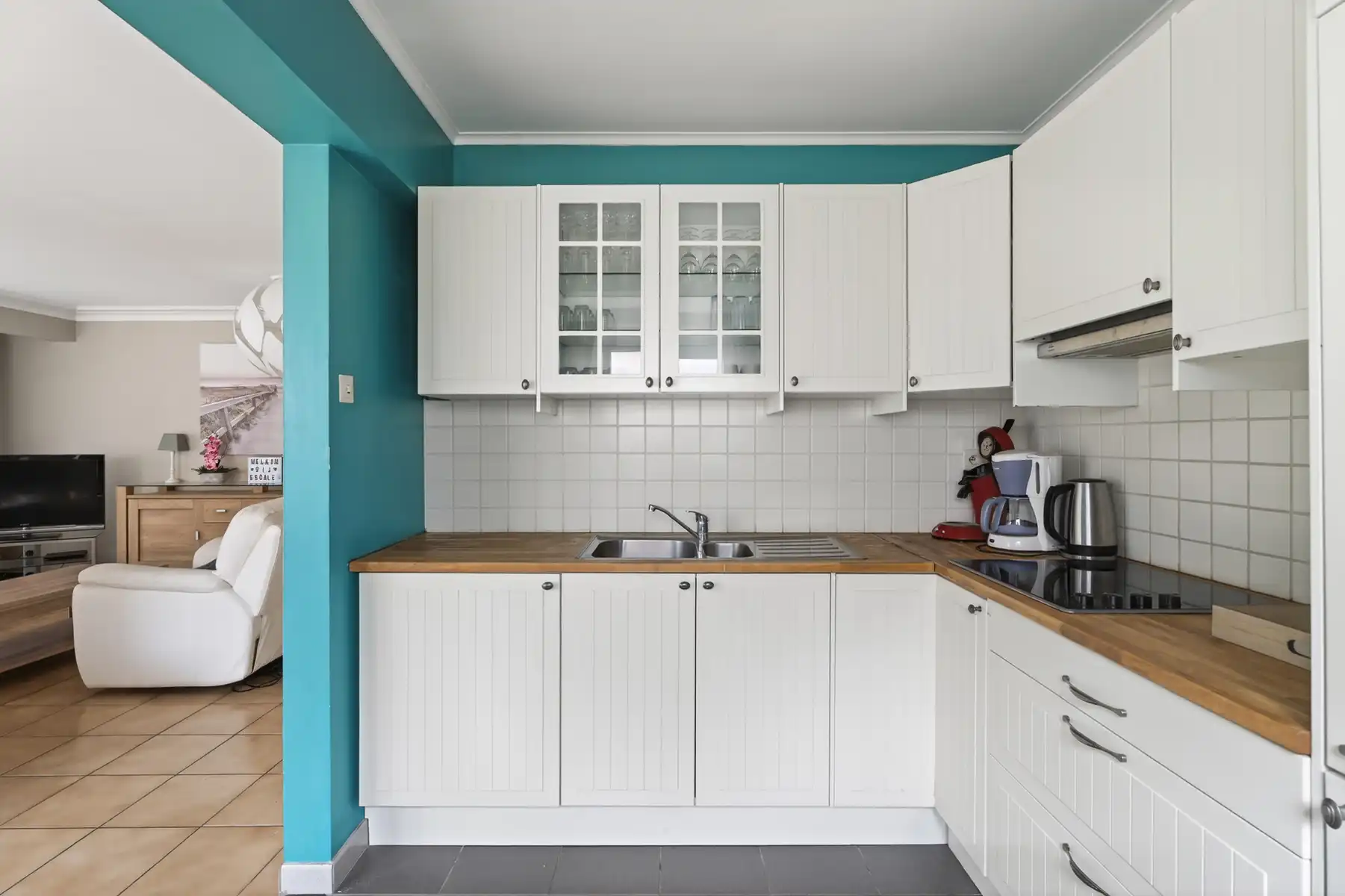 3 slpk hoekappartement in het commercieel centrum! foto 7