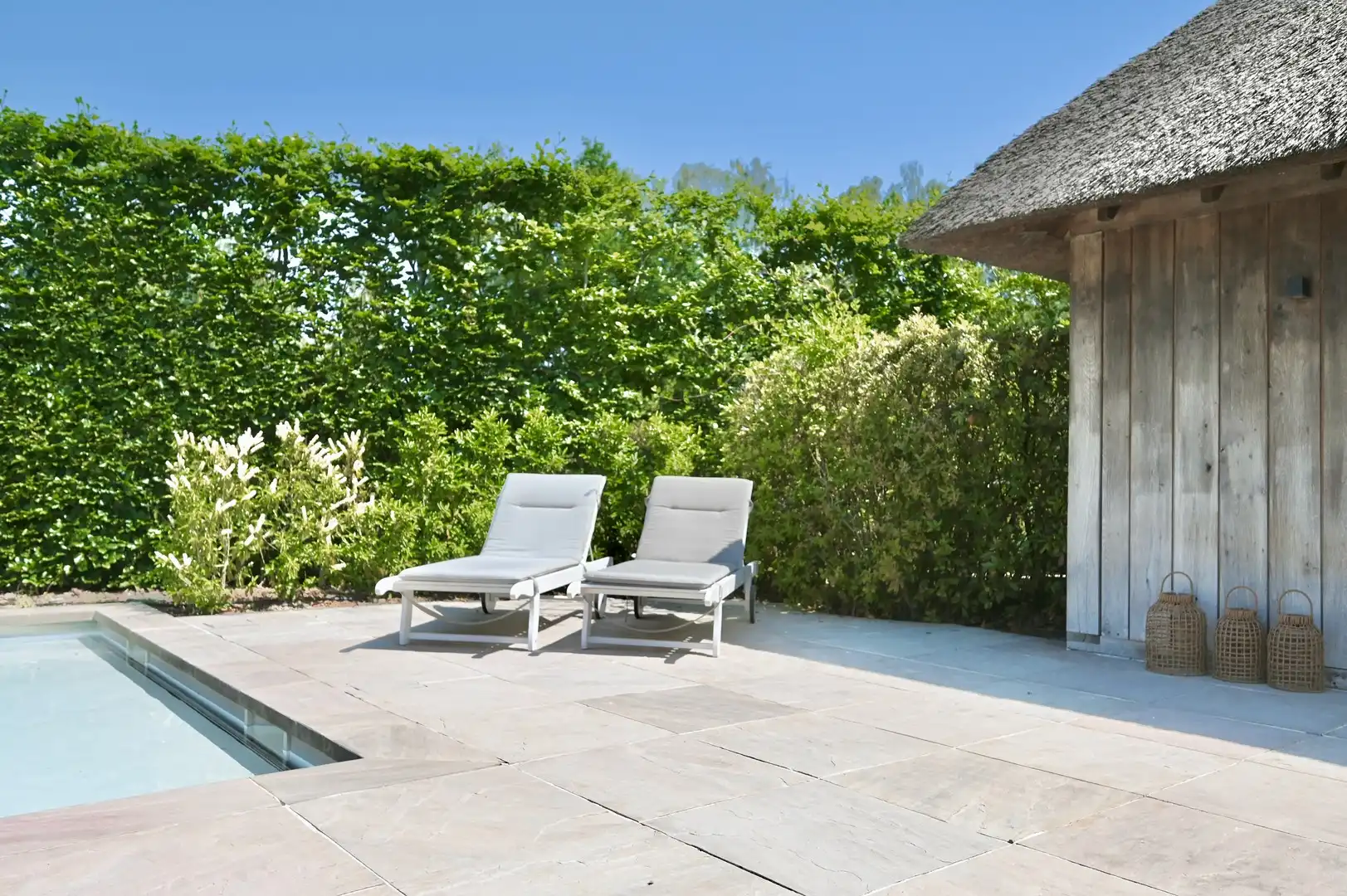Exclusieve witte manoir met zwembad, poolhouse en weide in het pittoreske Hingene foto 6