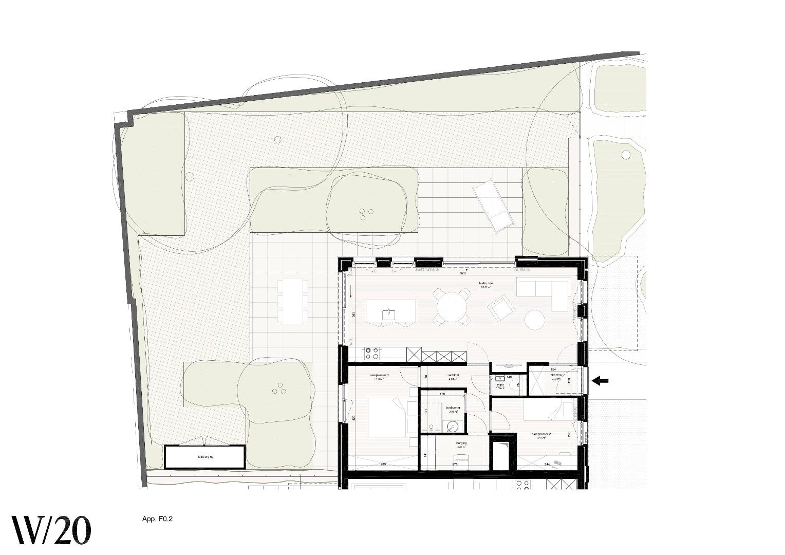 Nieuwbouw-gelijkvloers appartement met groot terras foto 16