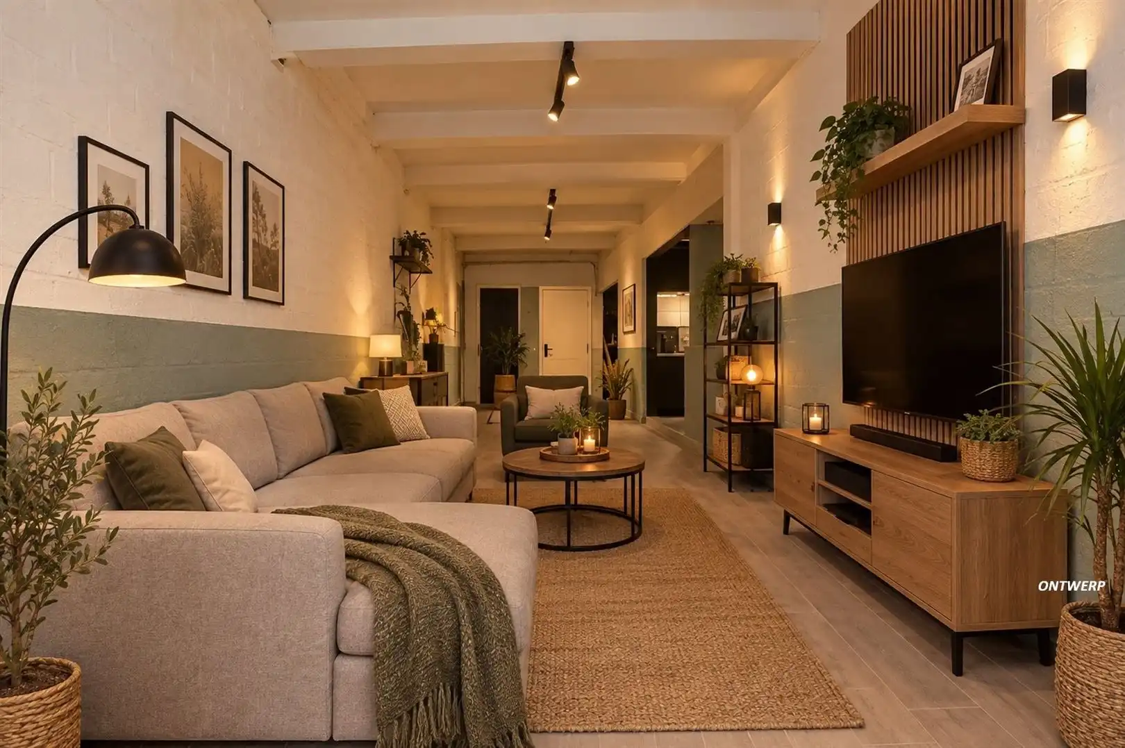 Ruime bel-etage met 2 slaapkamers, kinderkamer, garage en groot terras foto 31