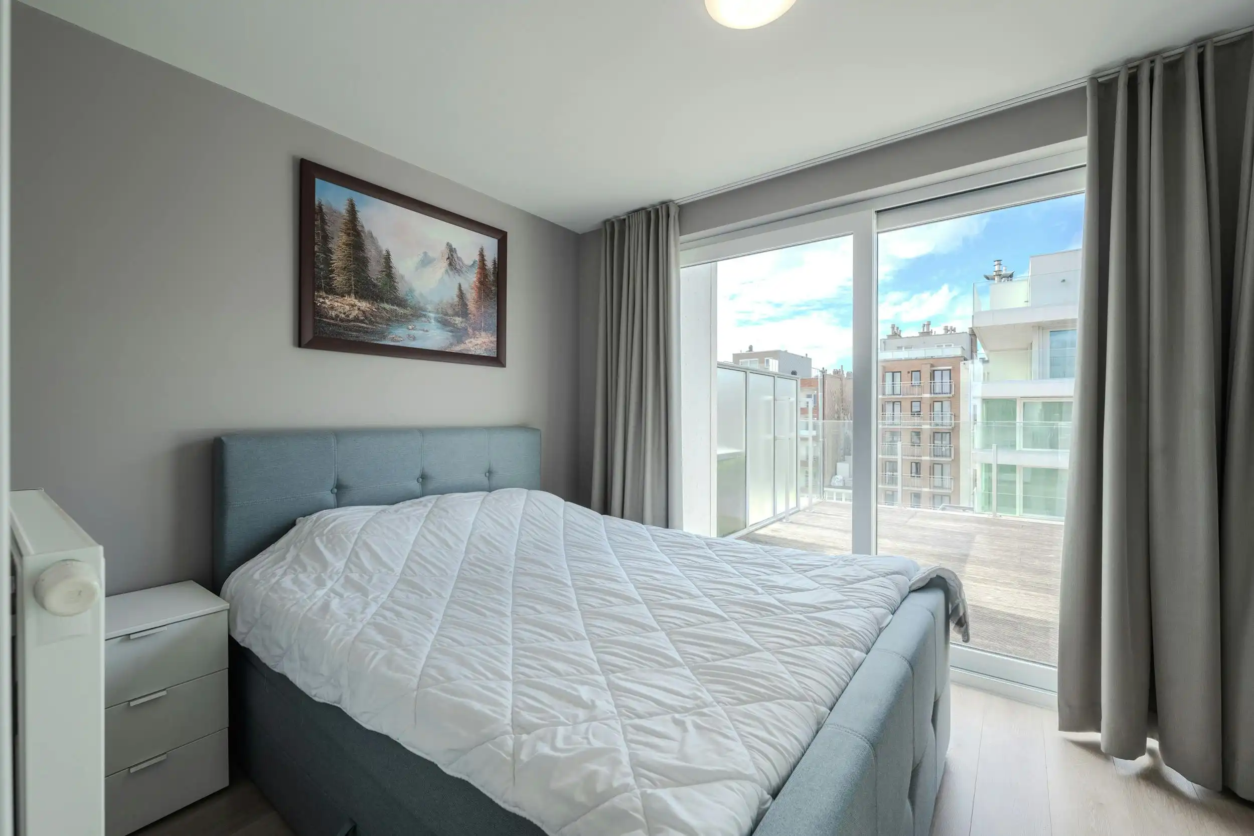 Recent appartement (2016) met 2 slaapkamers en terrassen! foto 11