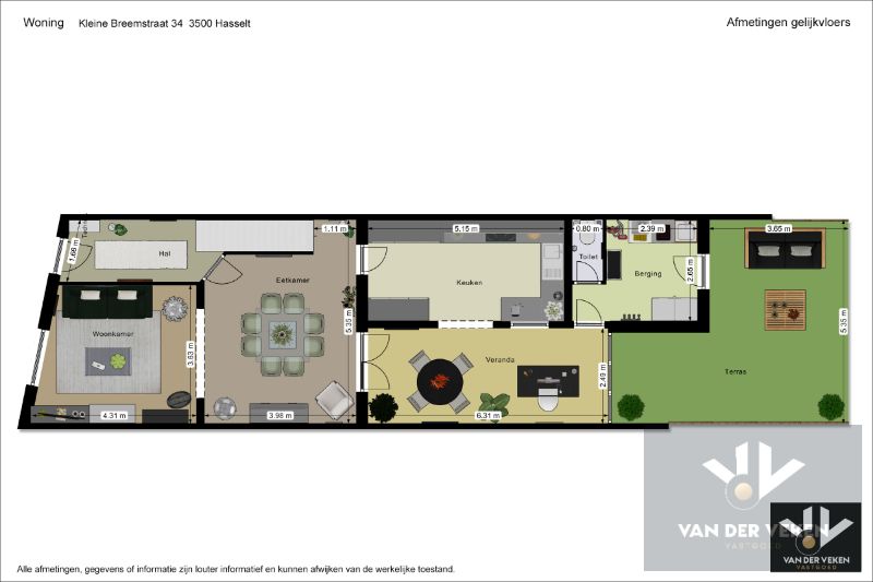 Ruime woning met grote stadstuin op toplocatie! Garage optioneel! foto 30