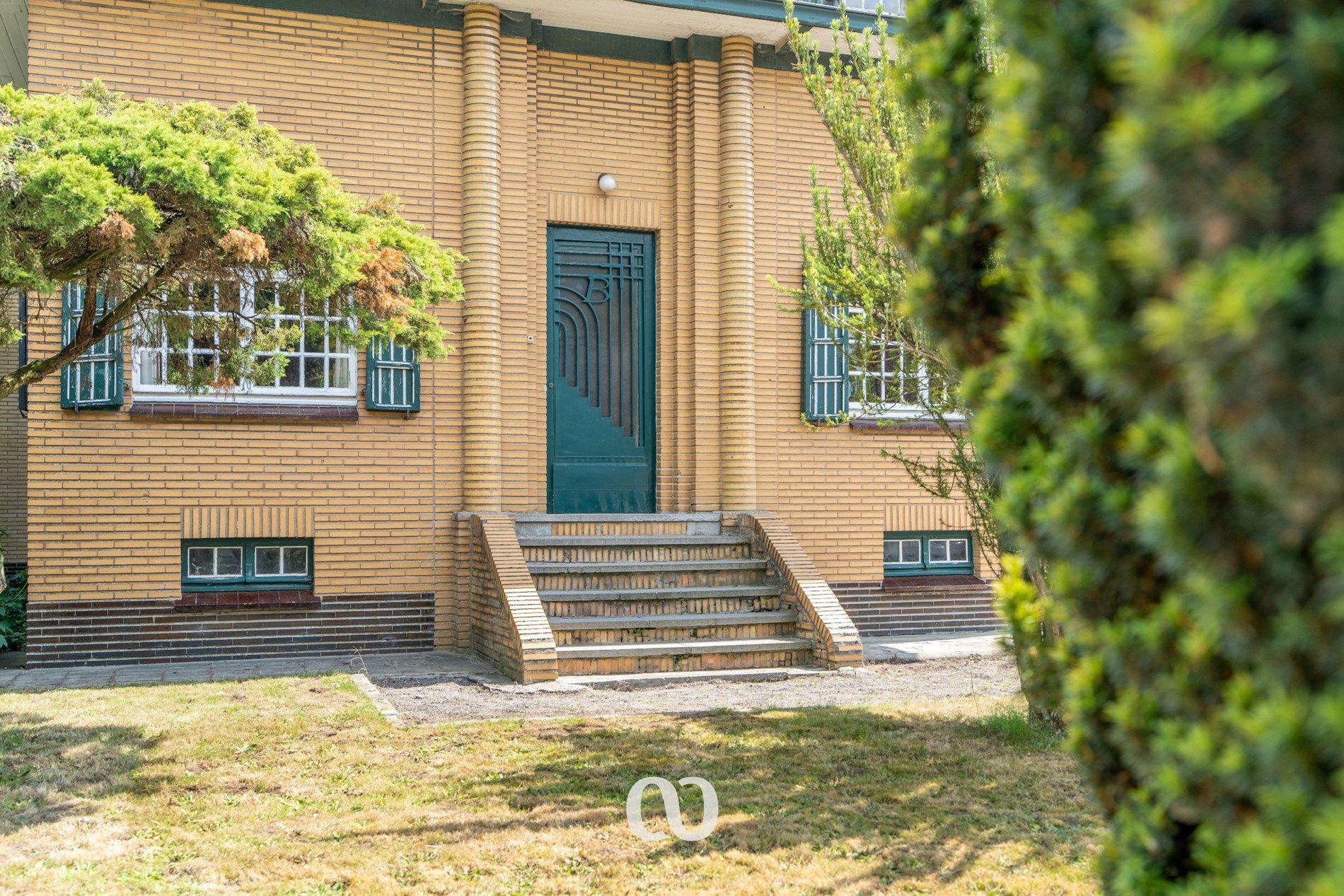 Authentieke Art Deco-villa met weilanden in Sint-Maria Latem foto 3