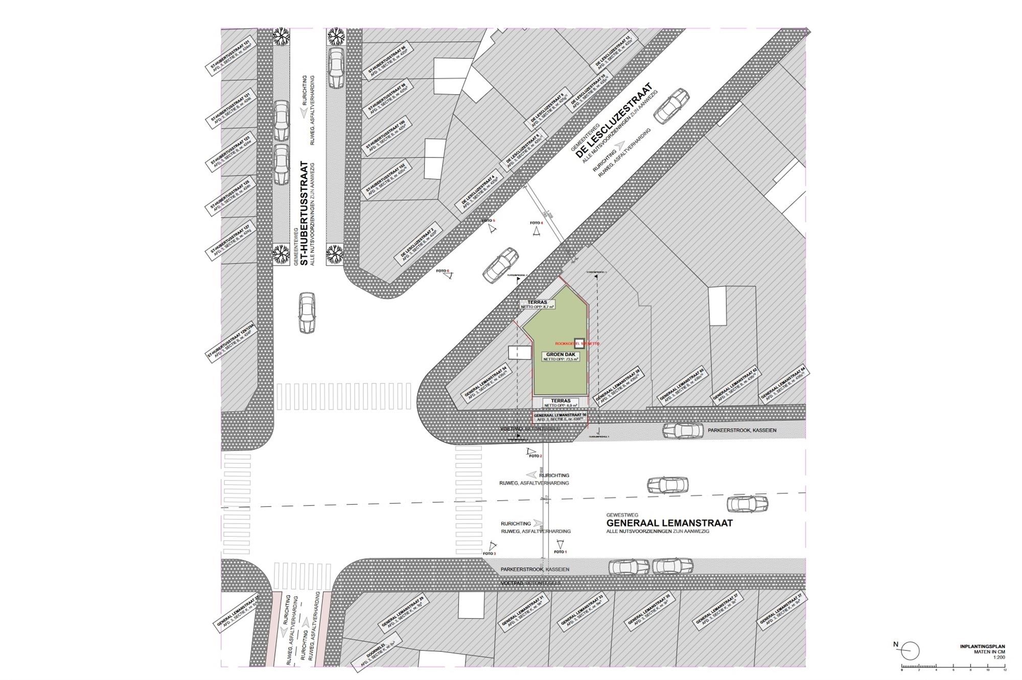 Projectgrond met vergunning - comm glvl + 5 appt foto 5