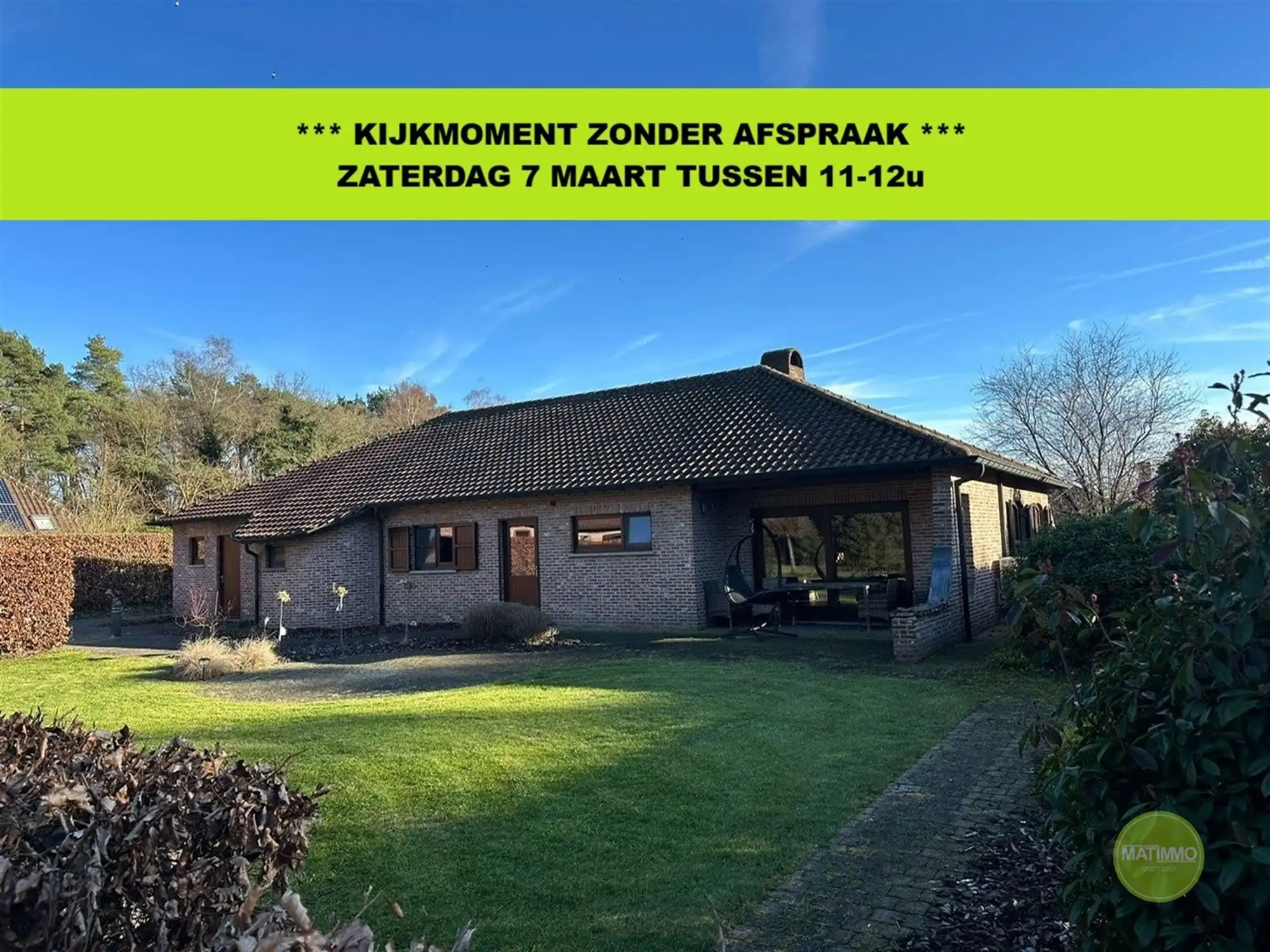 Rustig gelegen villa op een perceel van 20 are te Mol foto {{pictureIndex}}