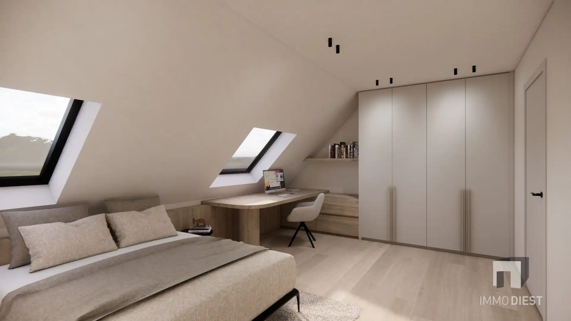 Penthouse van 231m2 met 4 slaapkamers en twee badkamers foto 6
