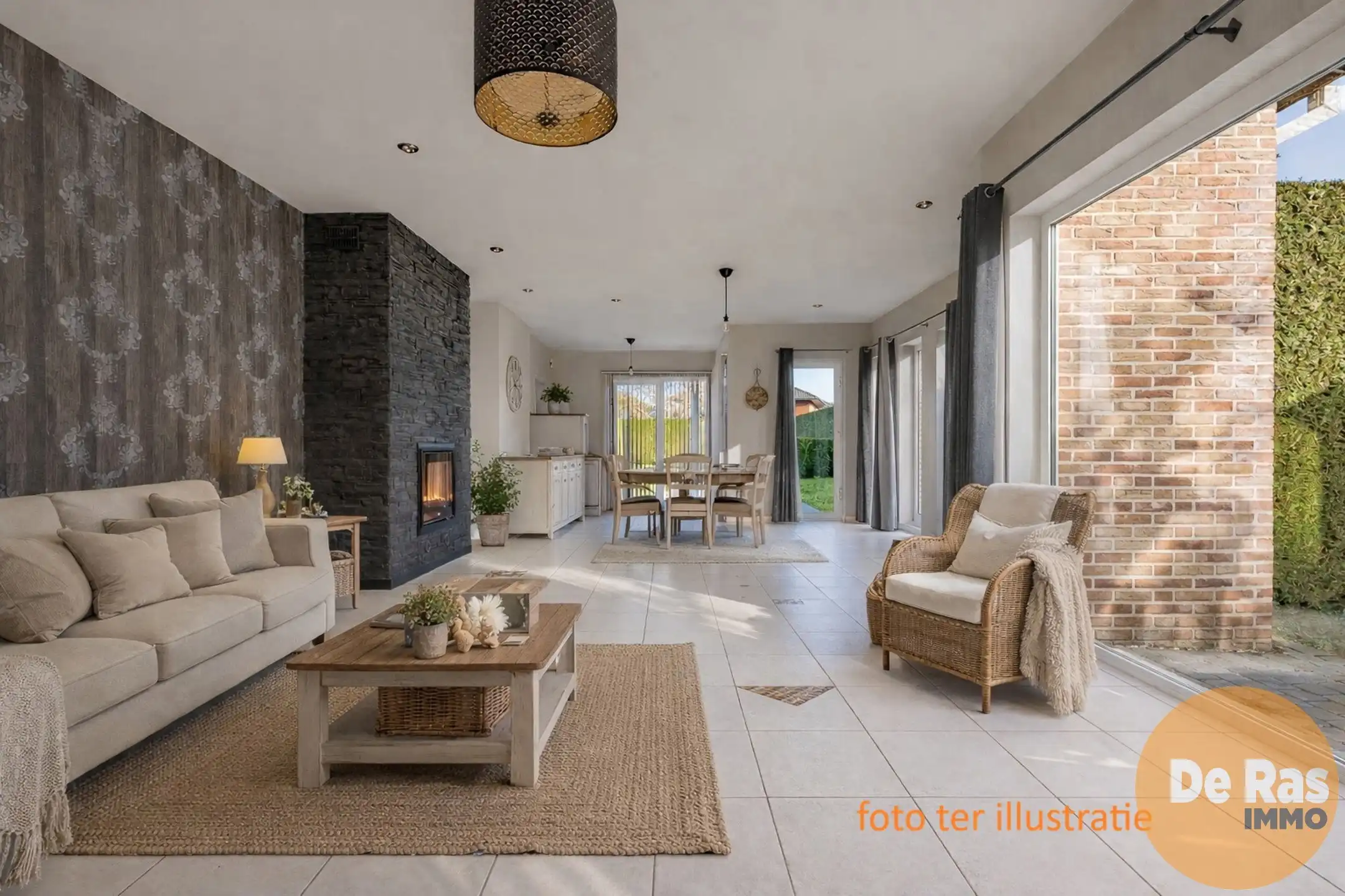 WICHELEN - Rustig gelegen instapklare woning met tuin foto 4