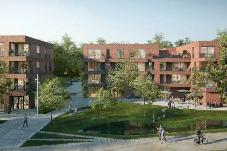 Drieslaapkamerappartement te Merelbeke dorp foto 29