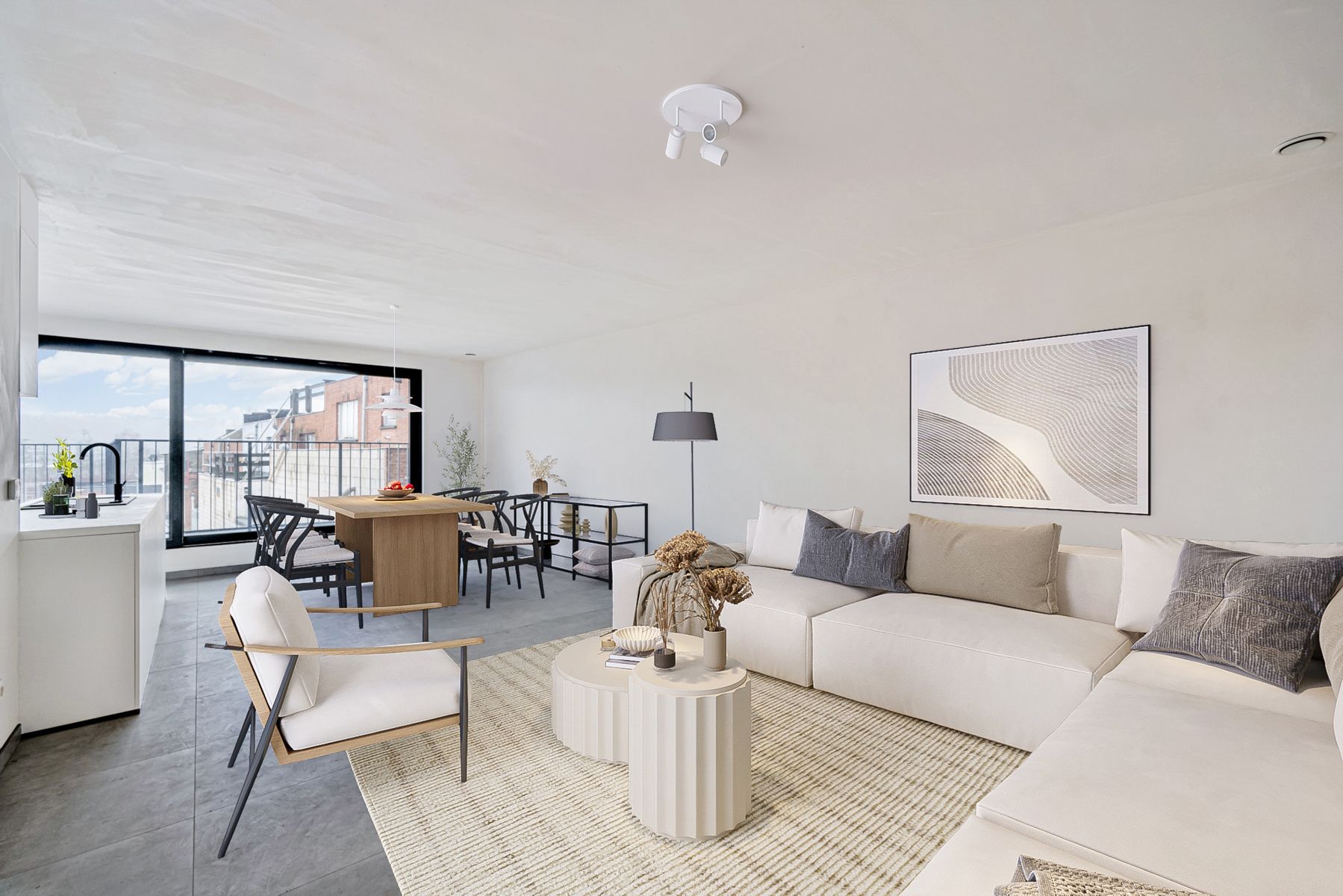 Nieuwbouw appartement op de eerste verdieping foto 2
