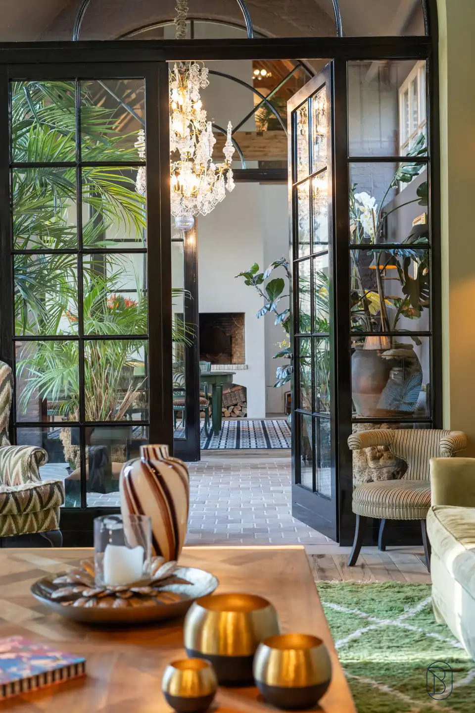 Magnifiek afgewerkt charmant landhuis.  foto 8