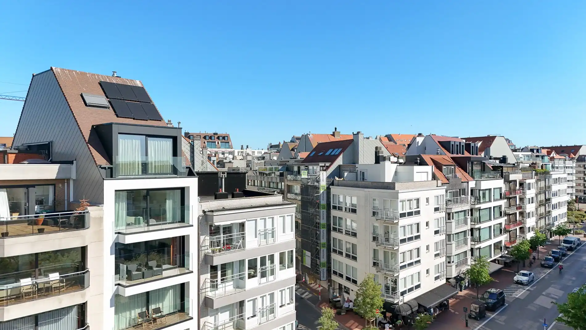 Nieuwbouw duplex appartement gelegen aan de Dumortierlaan  uniek open zicht op het Yzerpark en de villa’s van het Zoute foto 10