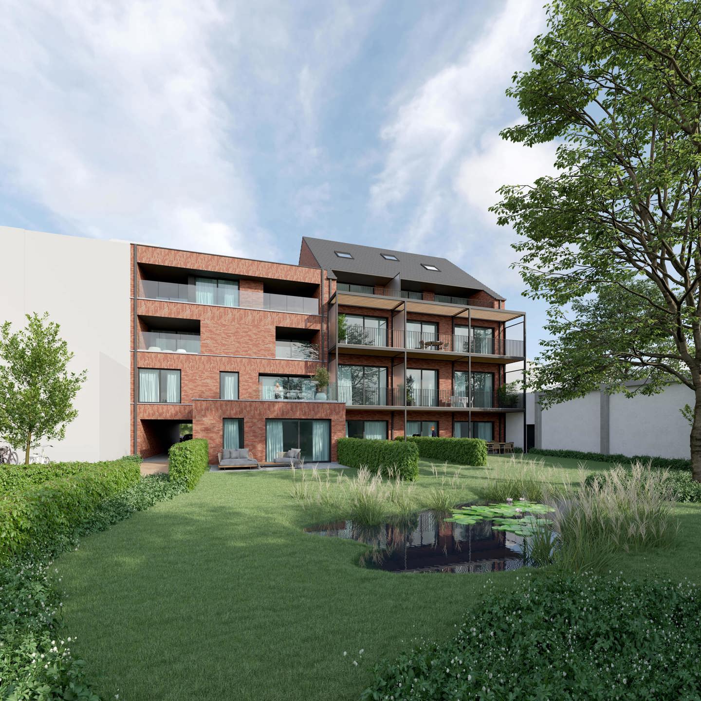 Eénslaapkamerappartement op het gelijkvloers met tuin foto 4