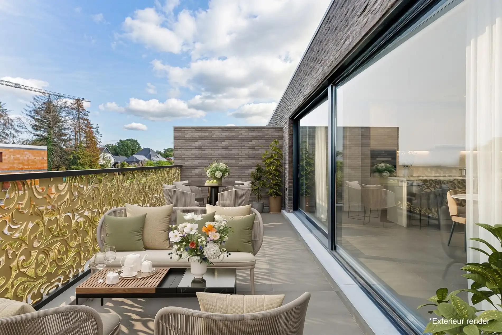 Knap 2-slaapkamer appartement met maar liefst 2 terrassen in Houthalen foto 6