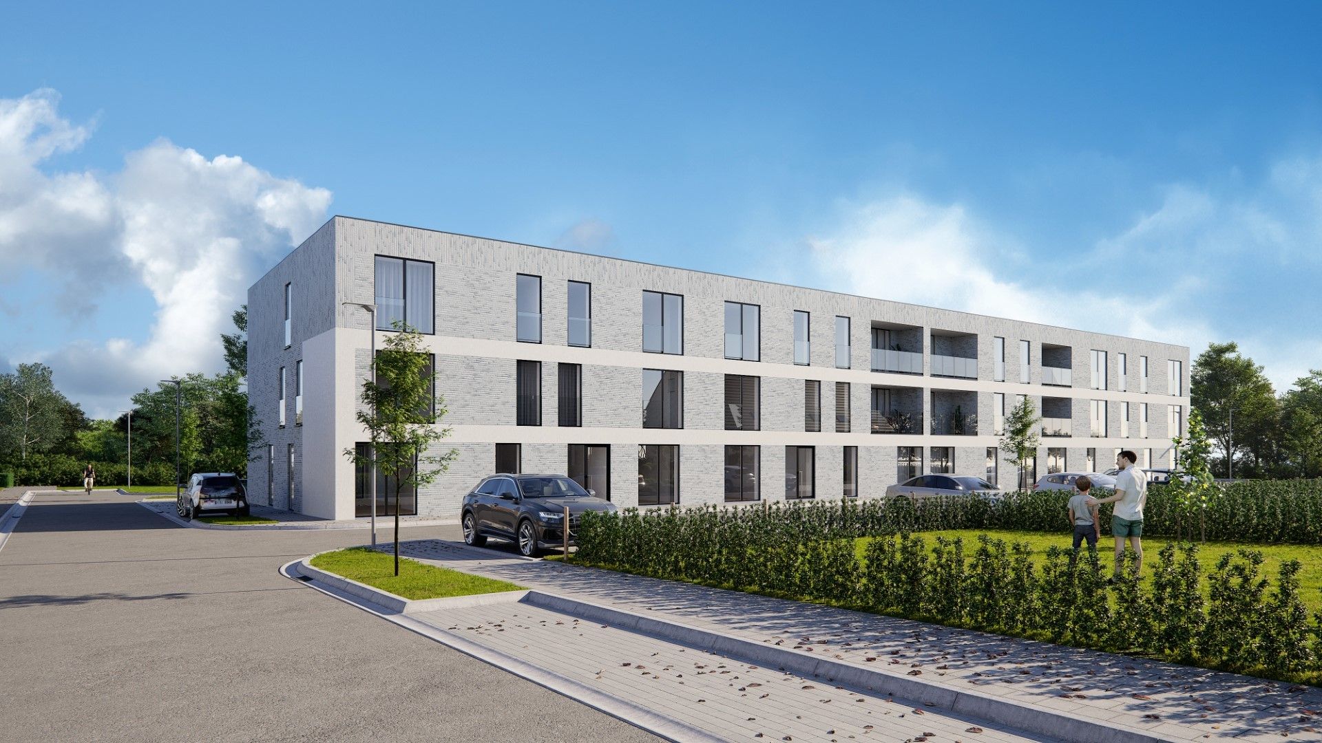 Ruim appartement met 2 slpks en 2 terrassen foto {{pictureIndex}}