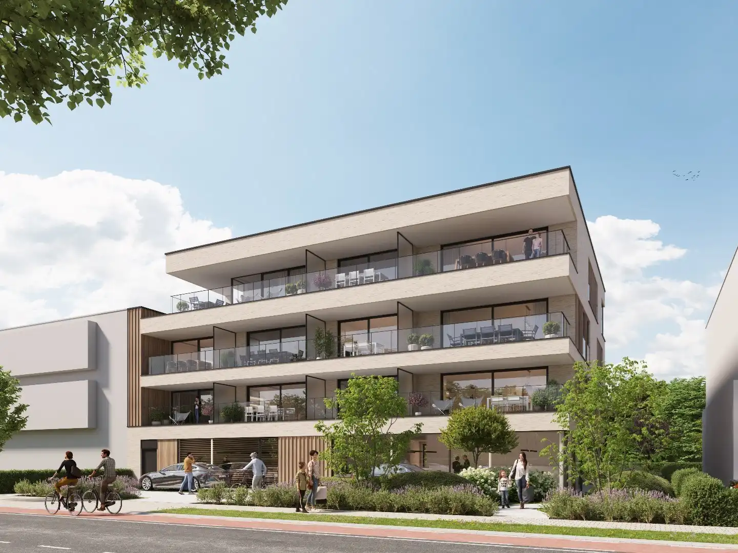 Uitermate goed gelegen nieuwbouwappartement te Sint-Michiels, vlakbij centrum Brugge foto 3