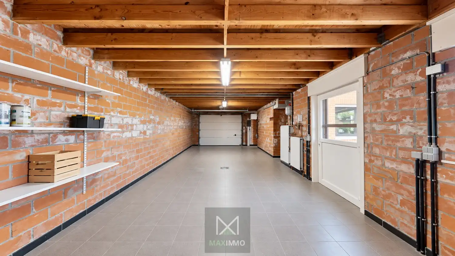 Ruime woning met dubbele garage, grote tuin en prachtig zicht op de velden foto 19