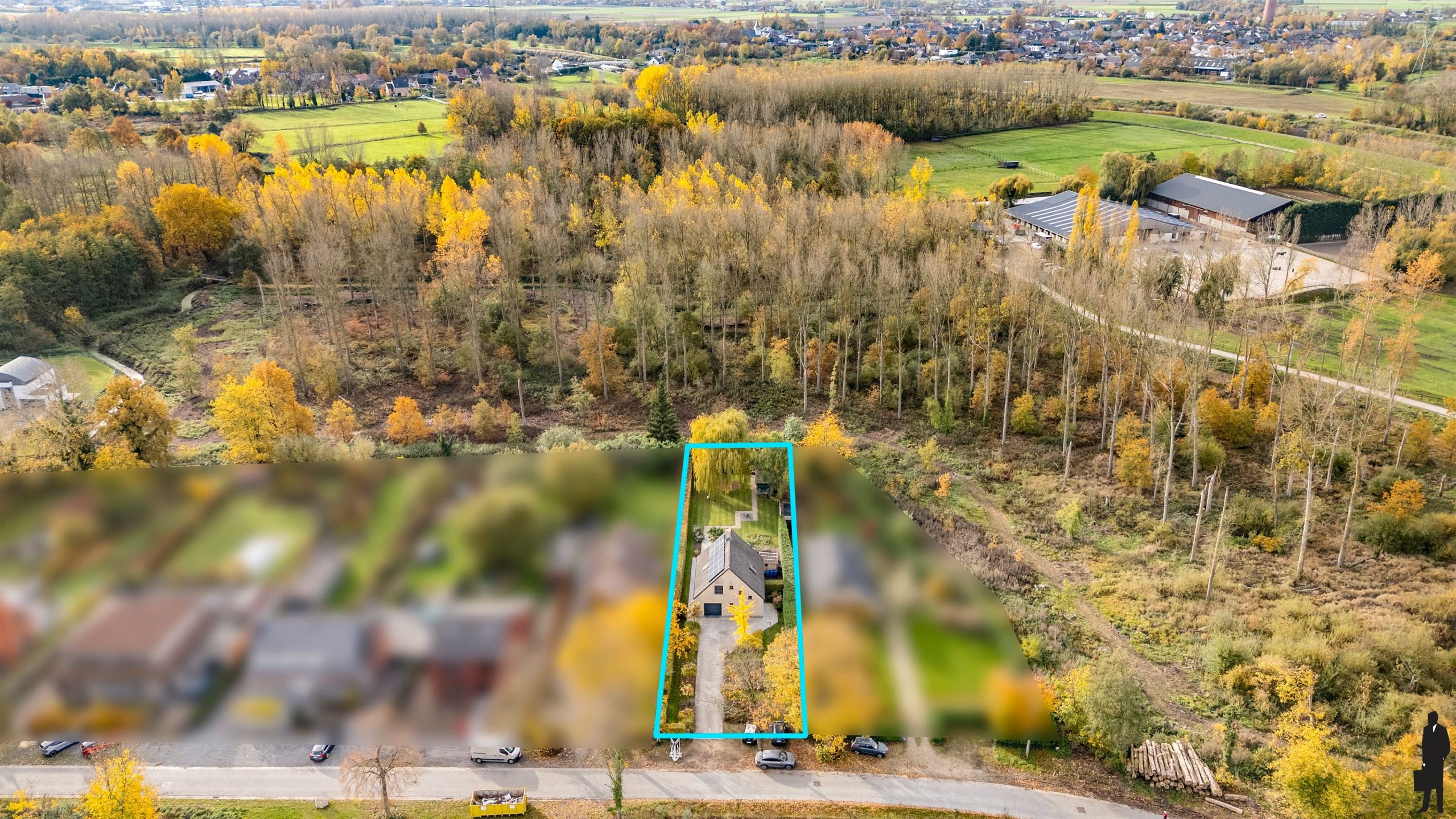 Rustig gelegen en energiezuinige woning met 4 slks op 1.280 m² foto 24