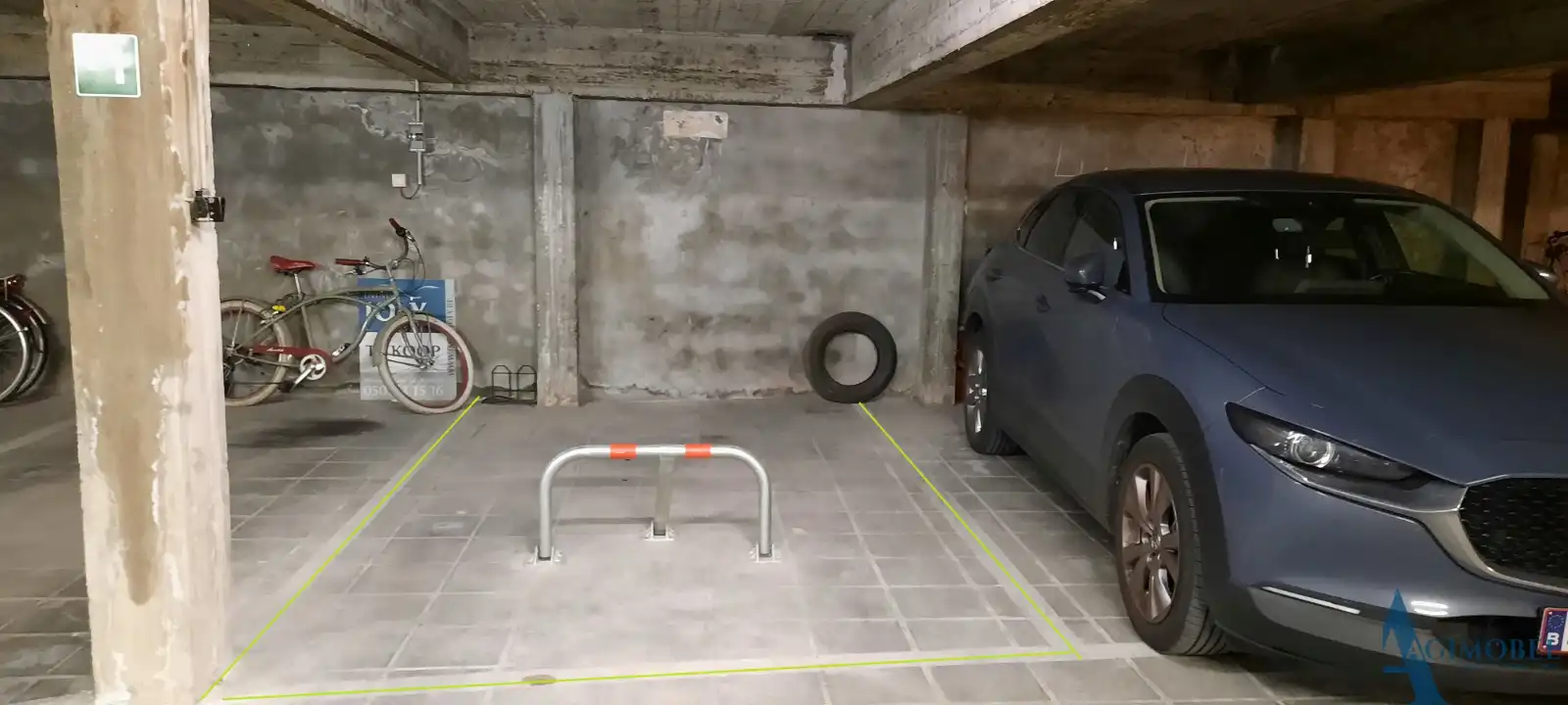 Autostaanplaats op niveau -1 nabij de Dumortierlaan te Knokke foto 2