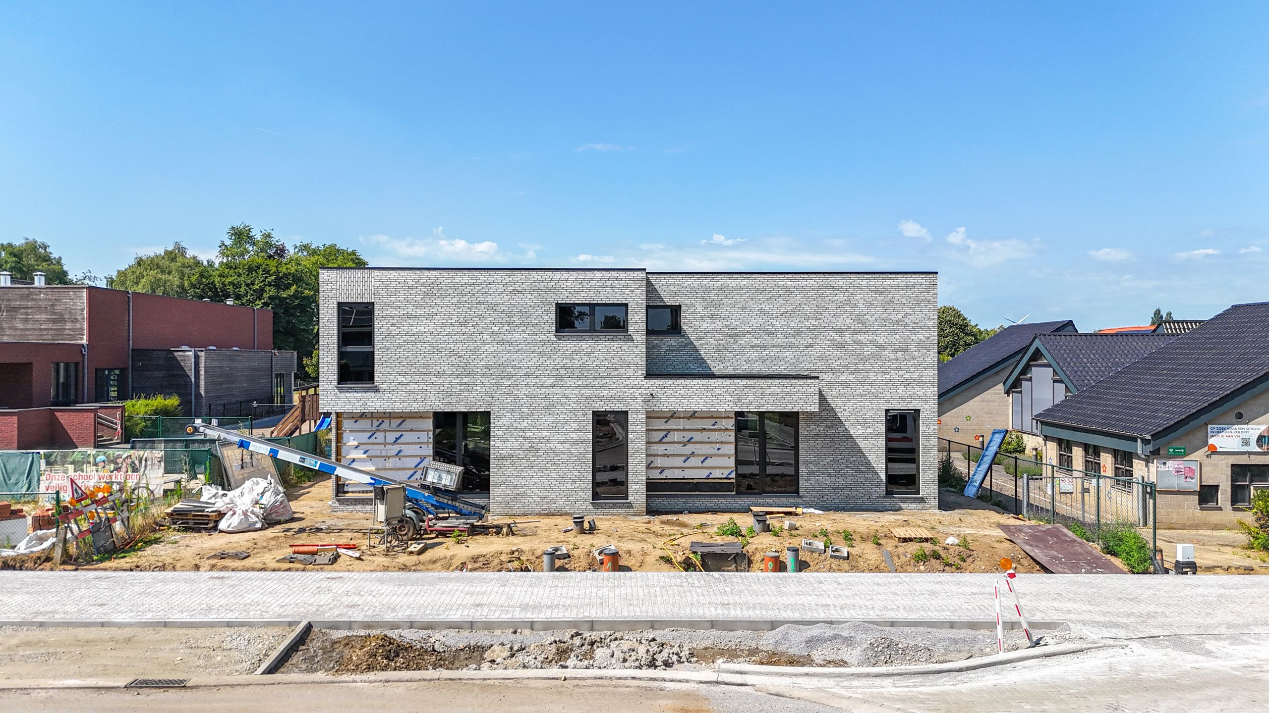 Moderne casco woning met 4slpks en bureauruimte in Boekt! foto 2