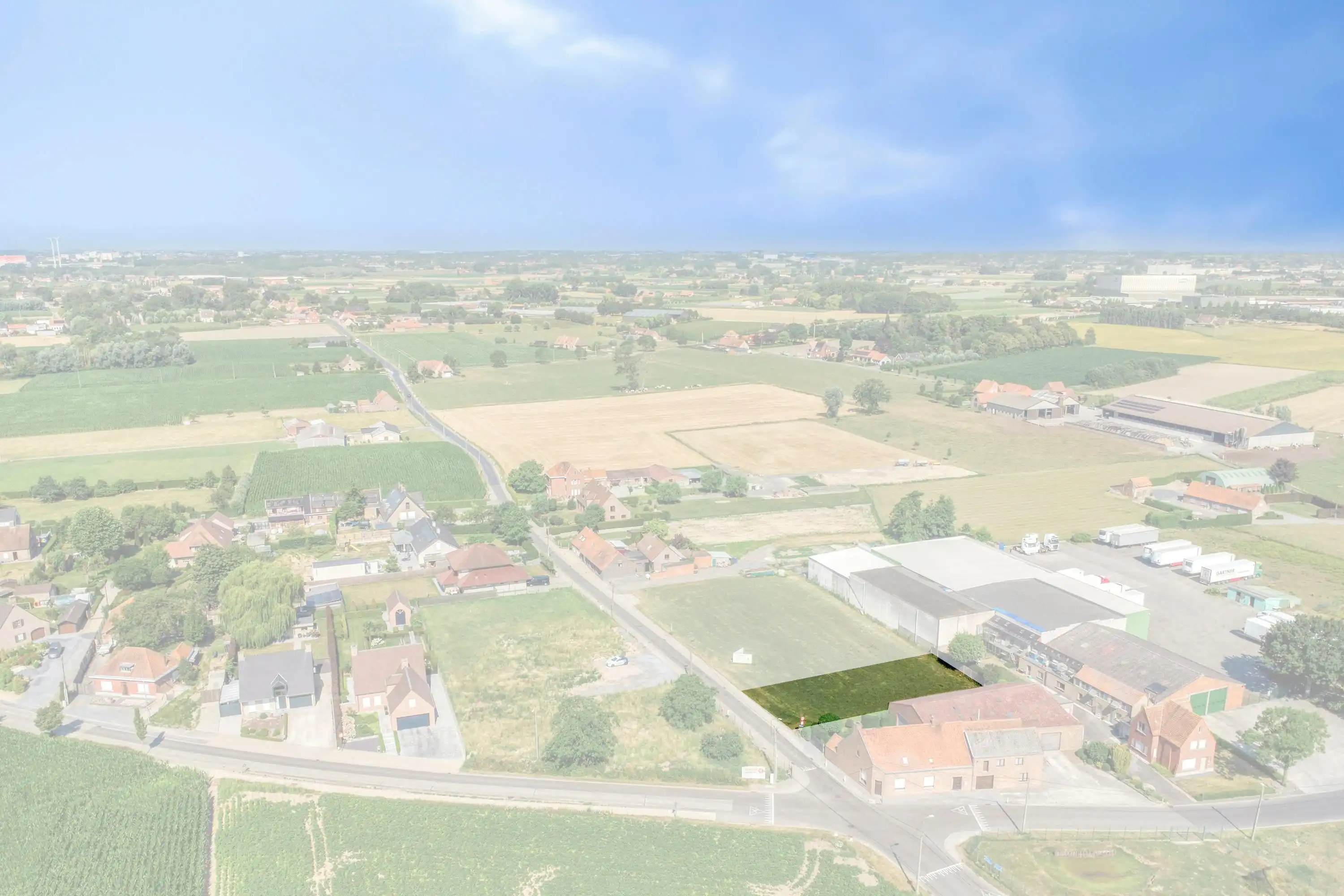 Perceel bouwgrond van 791m² voor open bebouwing in Izegem foto 9