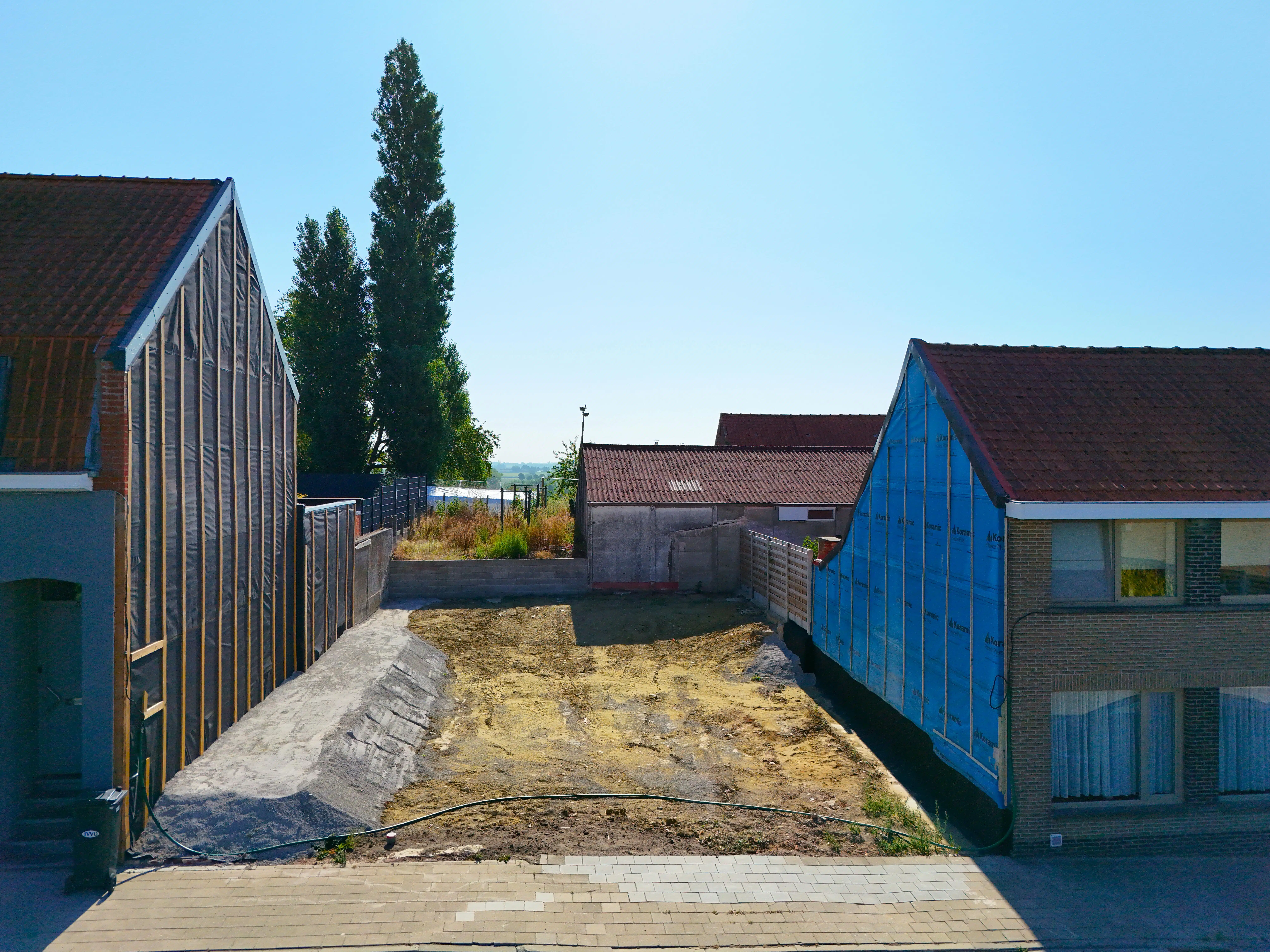 Bouwgrond te koop in de Abeelseweg 258/260 in Abele foto 2