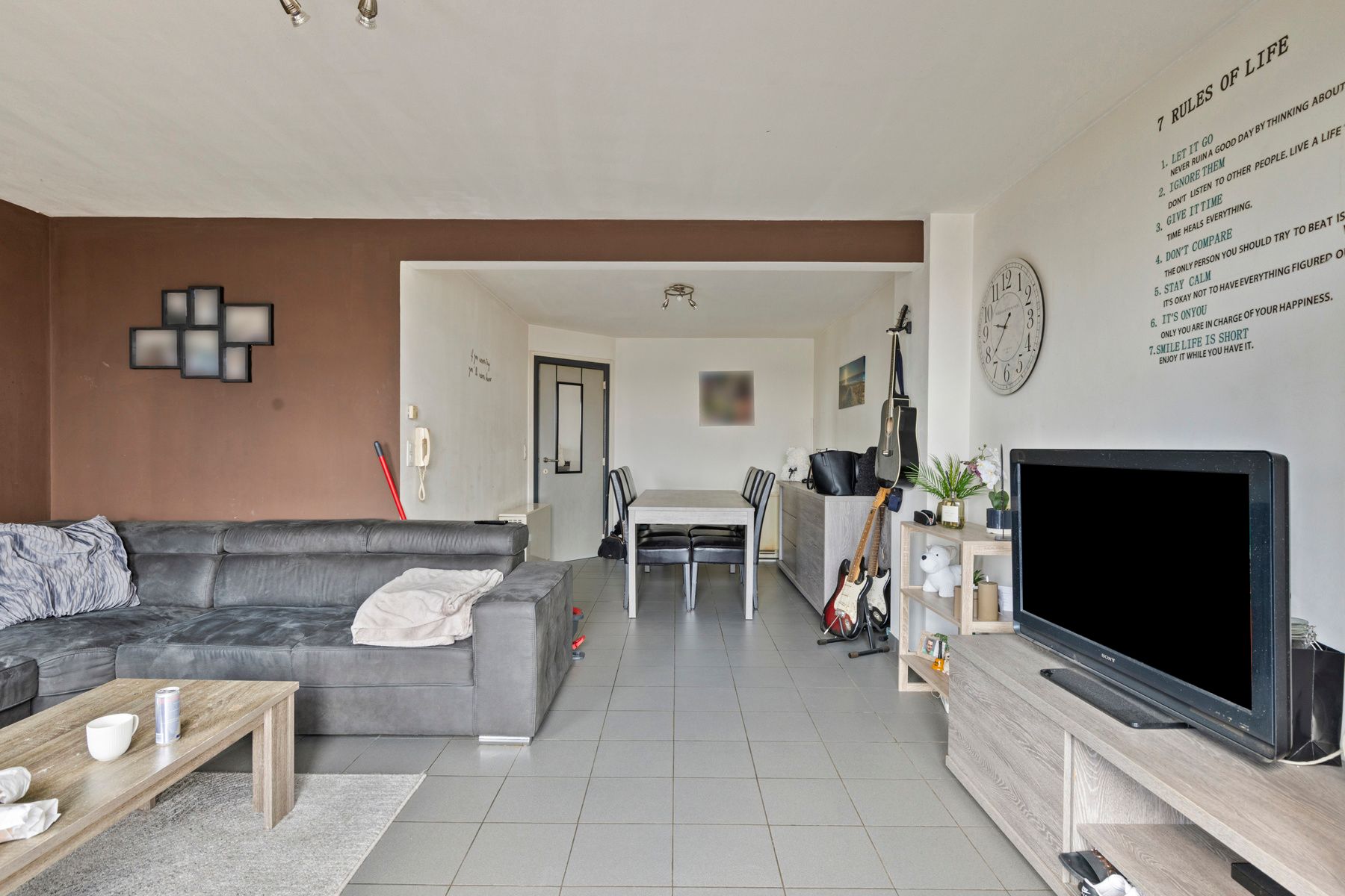 Gelijkvloers appartement met 2 slaapkamers,  tuin en terras  foto 4