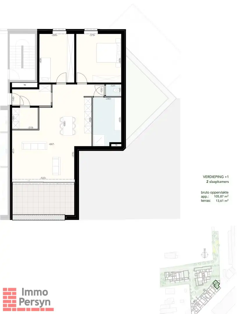 Nieuwbouw 2-slaapkamer appartement centrum Scherpenheuvel foto 20