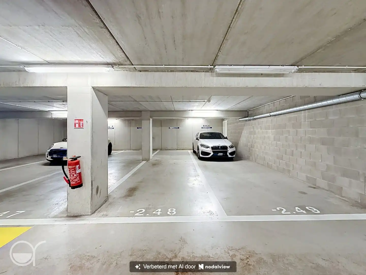Ondergrondse dubbele parkeerplaats te koop gelegen aan de Nieuwewandeling  foto 2
