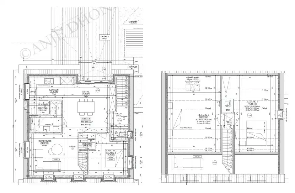 Prachtig 3-slaapkamerappartement met staanplaats in het voormalige gemeentehuis van Vleteren foto 25