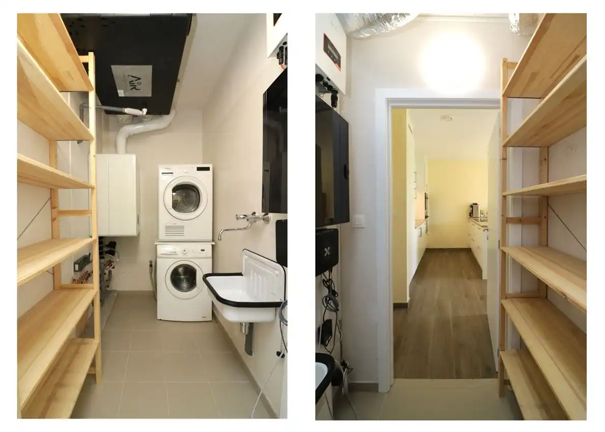 Gelijkvloers app., twee slaapkamers, autostaanplaats nabij centrum foto 17