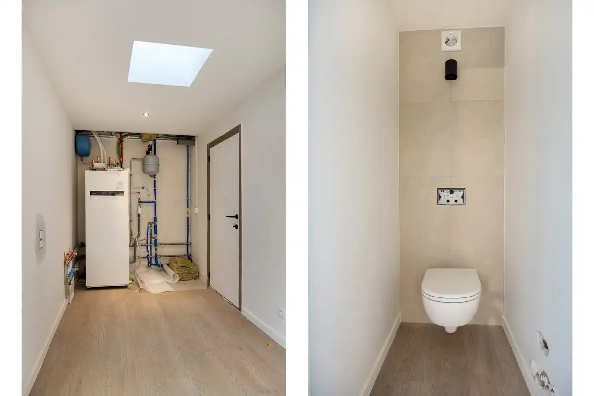 Volledig gerenoveerde halfopen bebouwing met 3 slaapkamers, tuin, terras en garage in Kumtich! – EPC 95 kWh/m² - bewoonbare opp. 153 m² foto 11