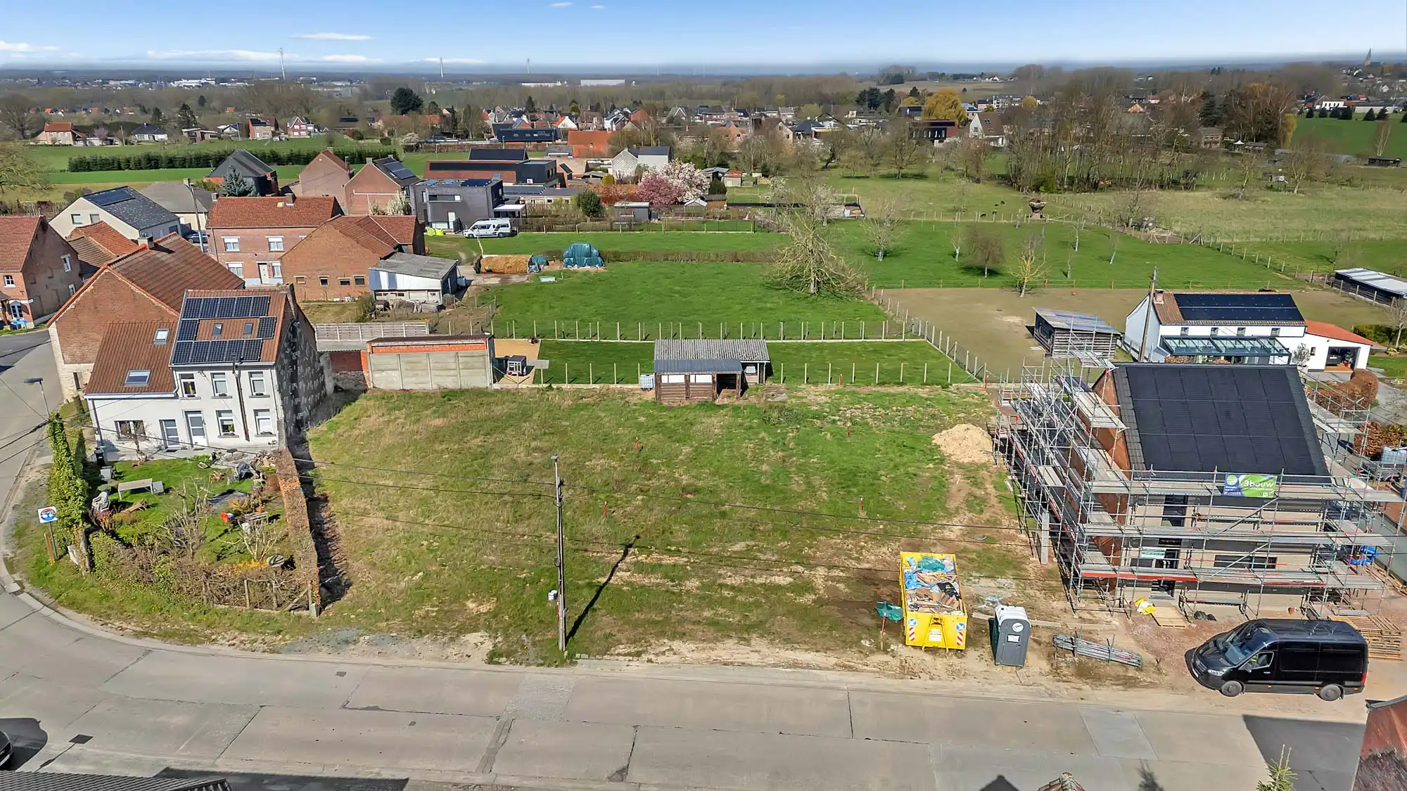 Rustig gelegen bouwgrond voor halfopen bebouwing te Meerbeke foto 7