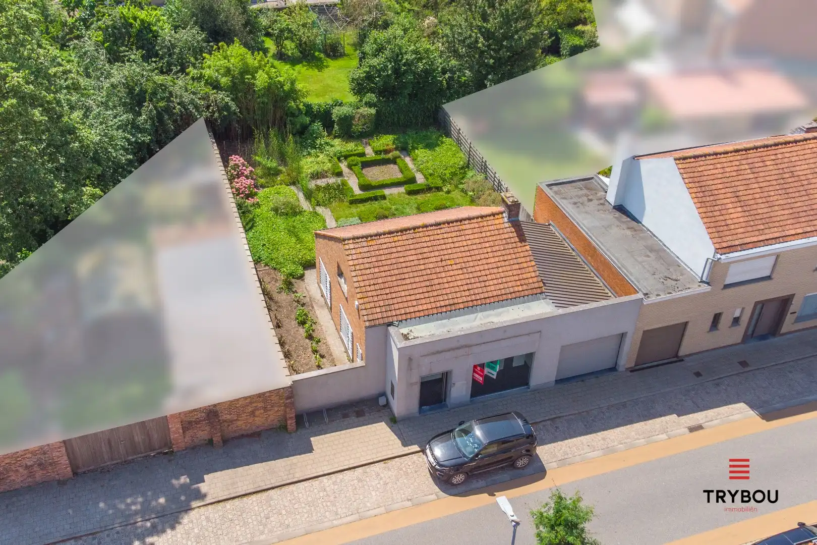 Centraal gelegen handels(woning) met garage op 369m² in Merkem! foto 2