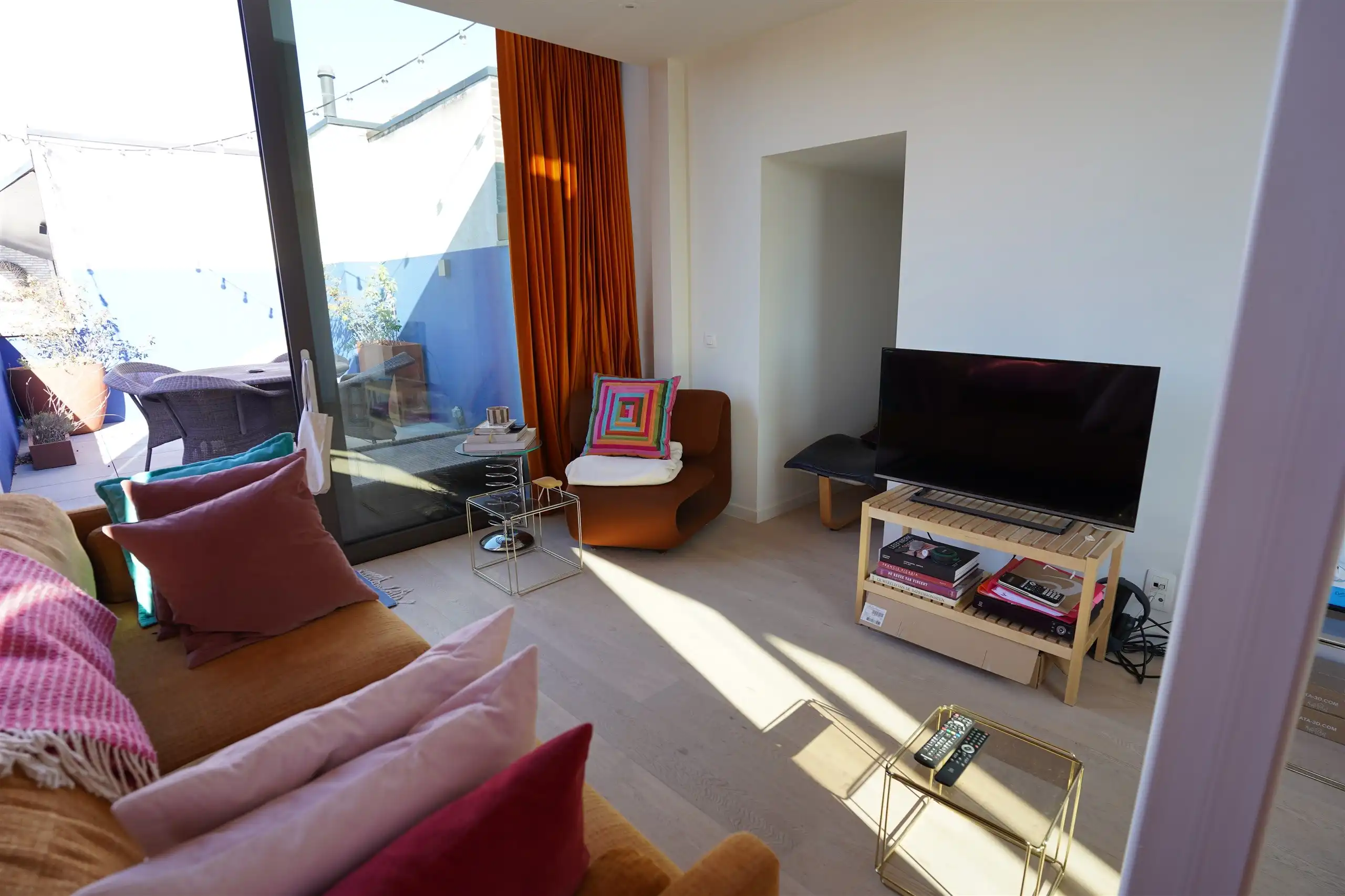 Dak appartement met skylinezicht en groot zonnig terras!  foto 5