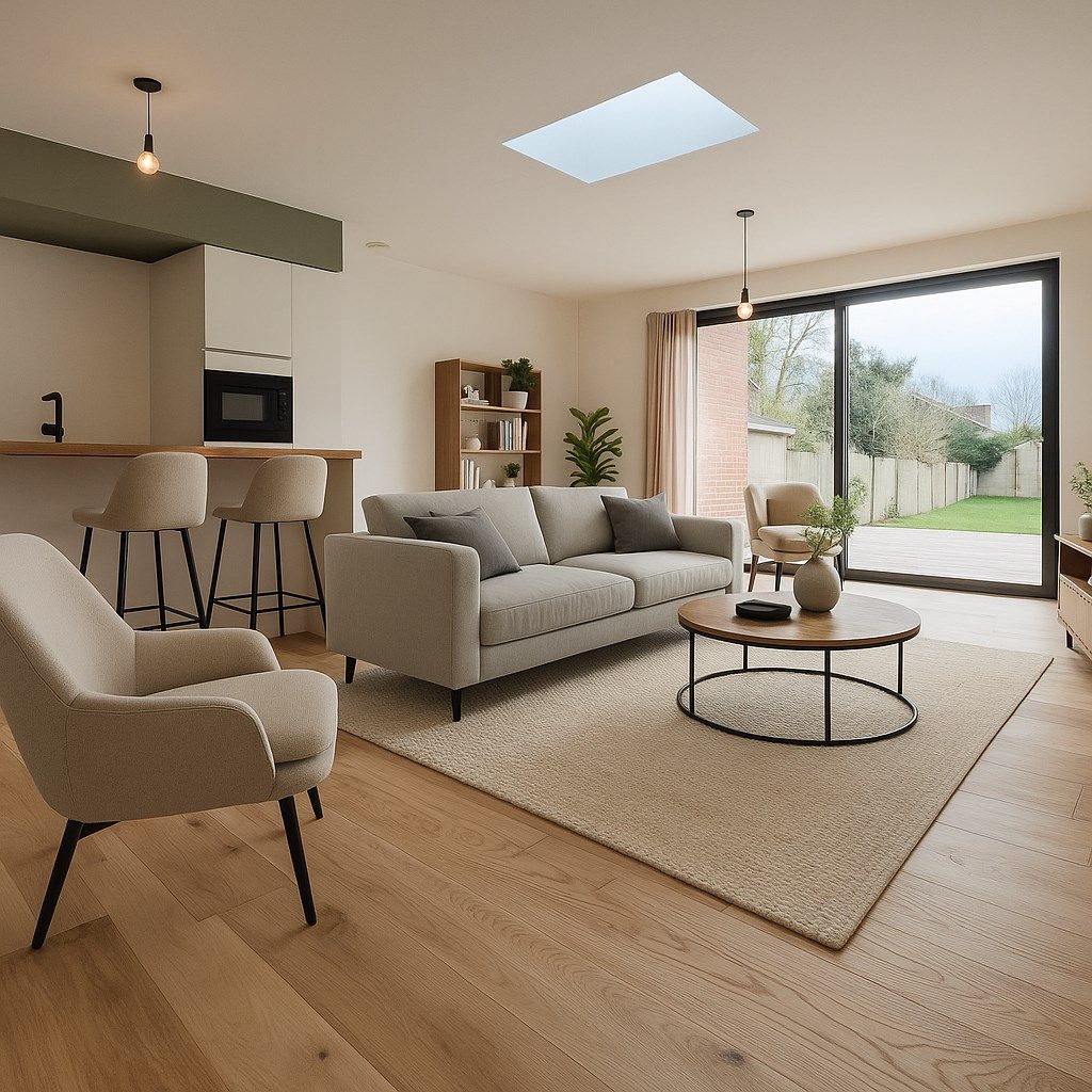 Gelijkvloersappartement met terras en tuin  foto 3