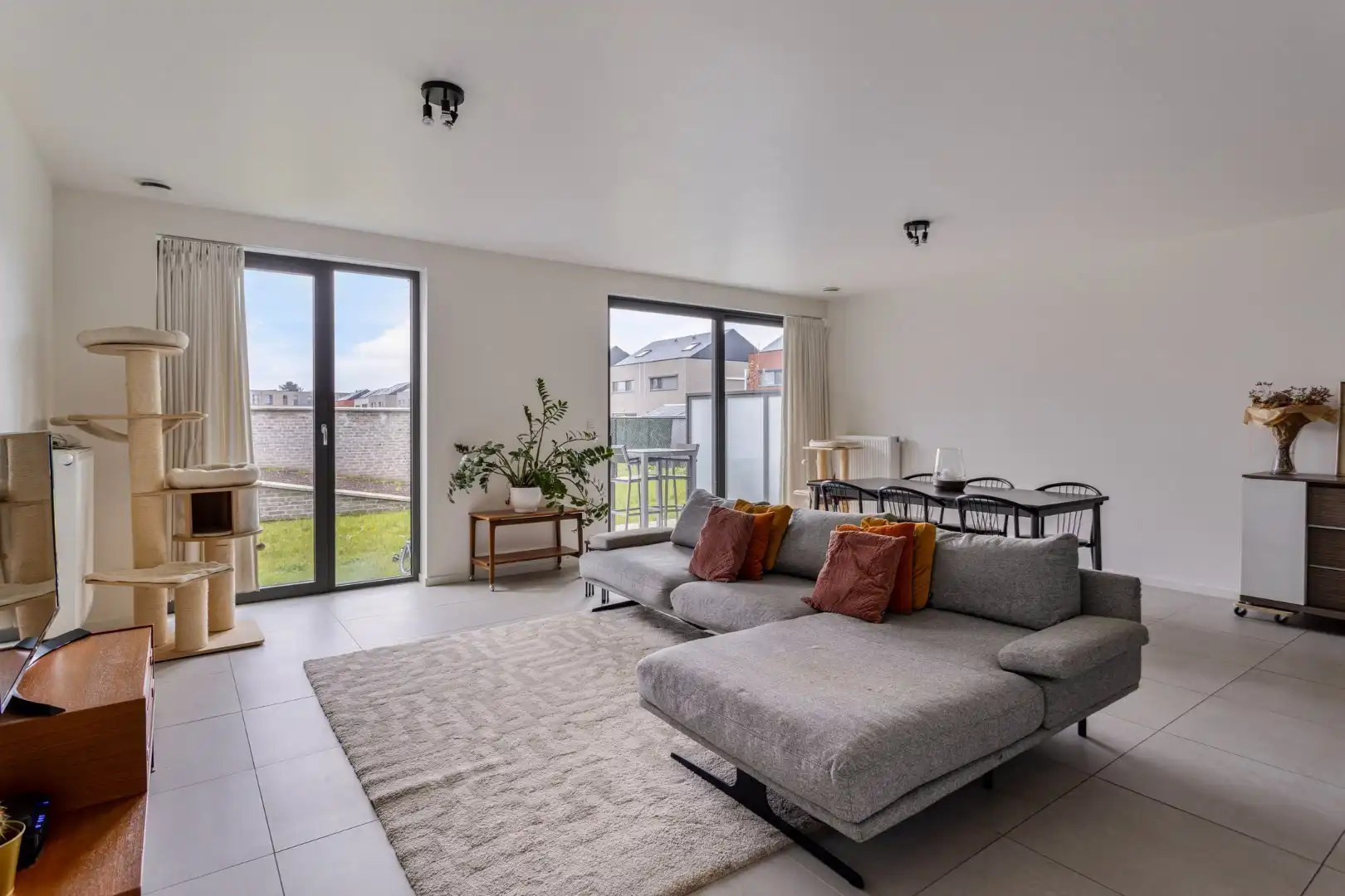 Lichtrijk nieuwbouwappartement met 3 slaapkamers, tuin, terras, kelderberging en 2 autostaanplaatsen - EPC 36 kWh/m² -bewoonbare opp. 115 m²   foto 8