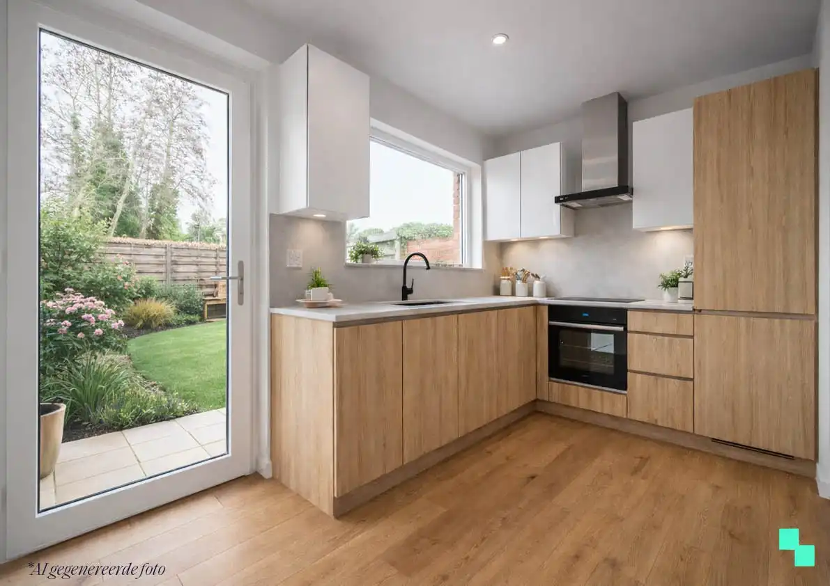 Ruime woonst met vier slaapkamers in het hartje van Kachtem foto 10