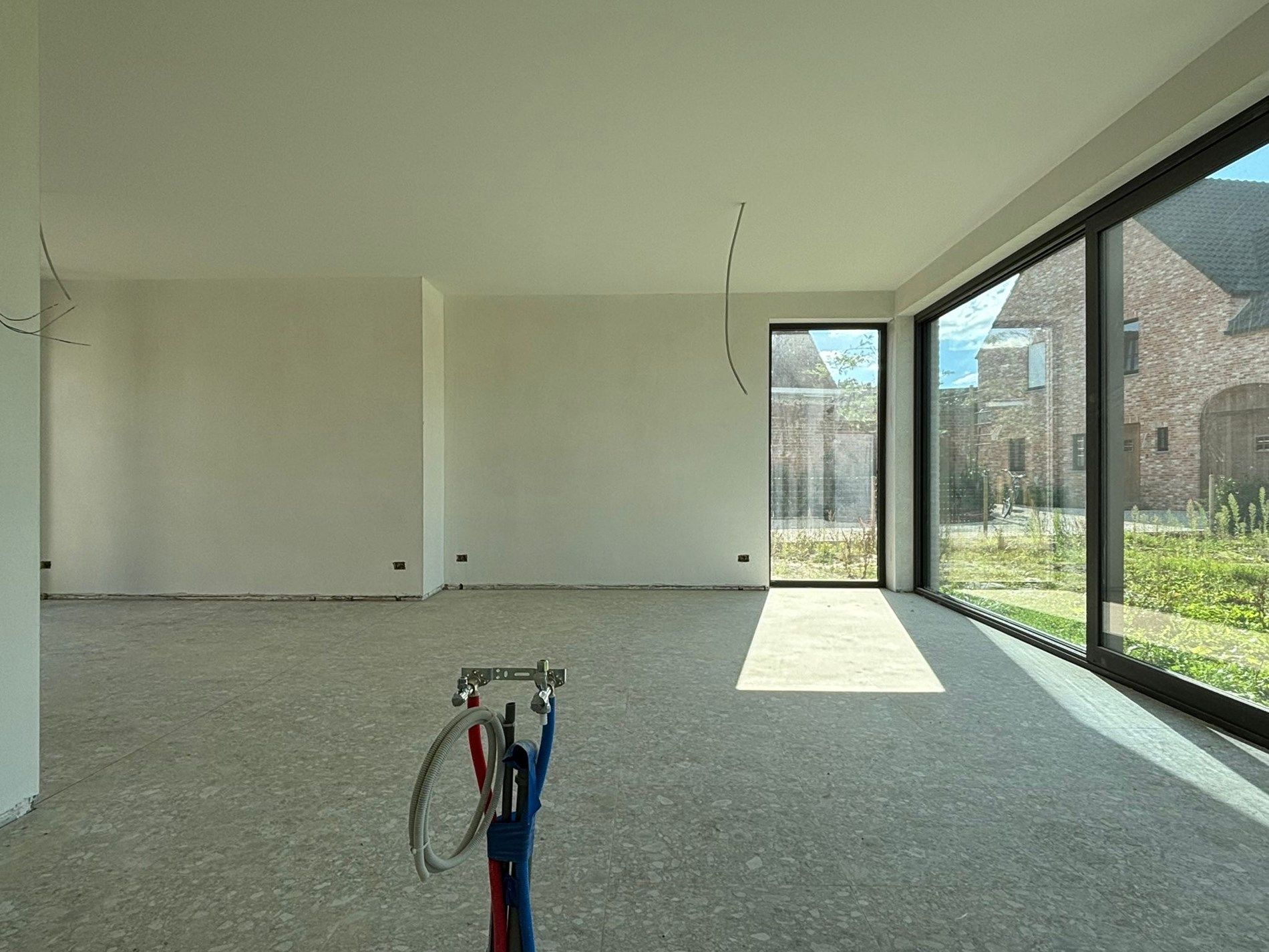 Nieuwbouwwoning met grote tuin, gelegen in het woonproject Lijstergalm in Kuurne. foto 6