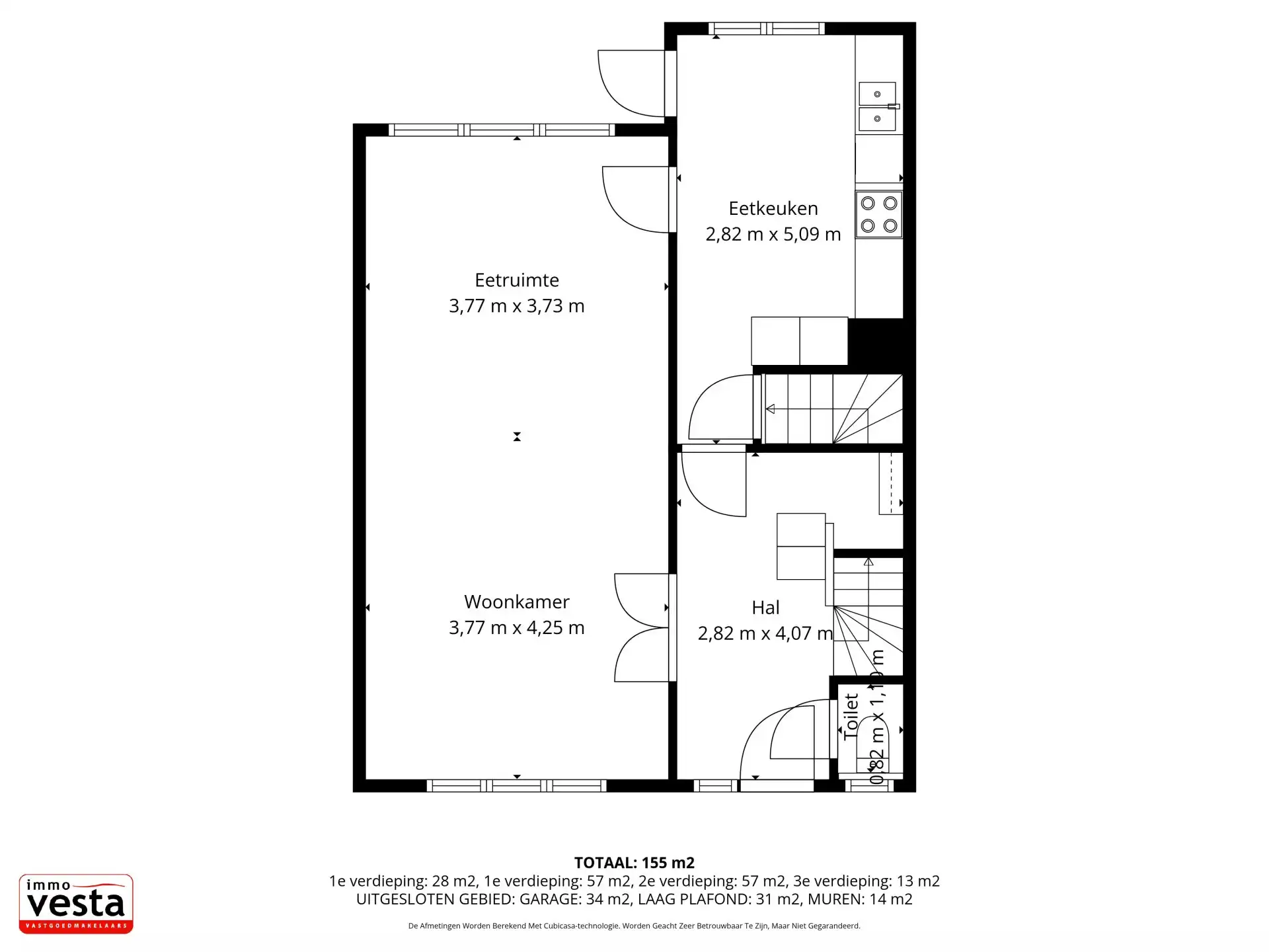 Ruime gezinswoning met 4 slaapkamers foto 27