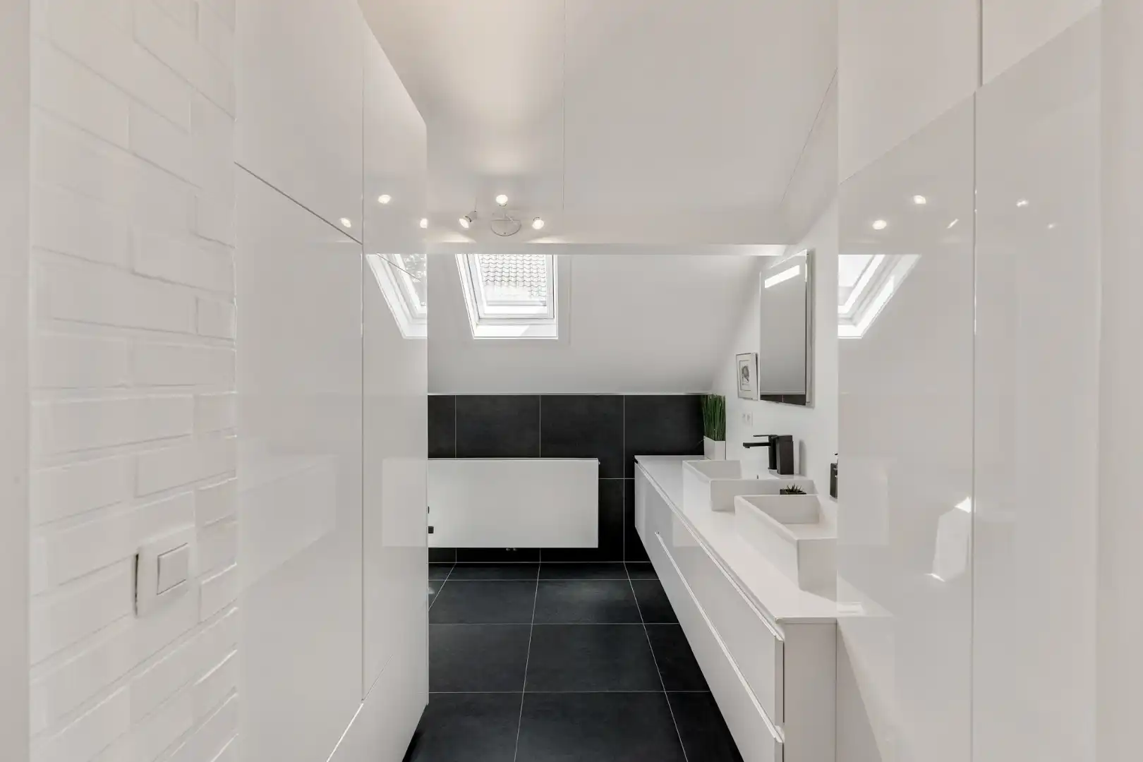 Moderne architectenwoning met mooie tuin en zwembad, 5 slaapkamers in Hasselt, OB op 8a12ca in doodlopende straat foto 34