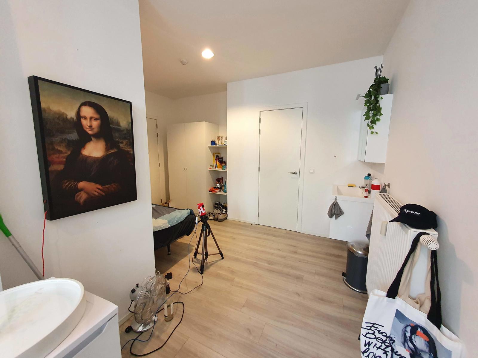Grote moderne studentenkamer met eigen badkamer foto 3