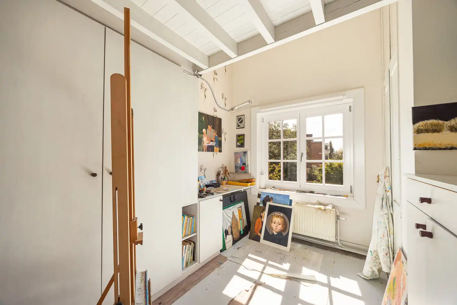 Unieke halfopen parkwoning (230m²) met schitterende Art-déco elementen op toplocatie tegenover het Te Boelaerpark foto 34