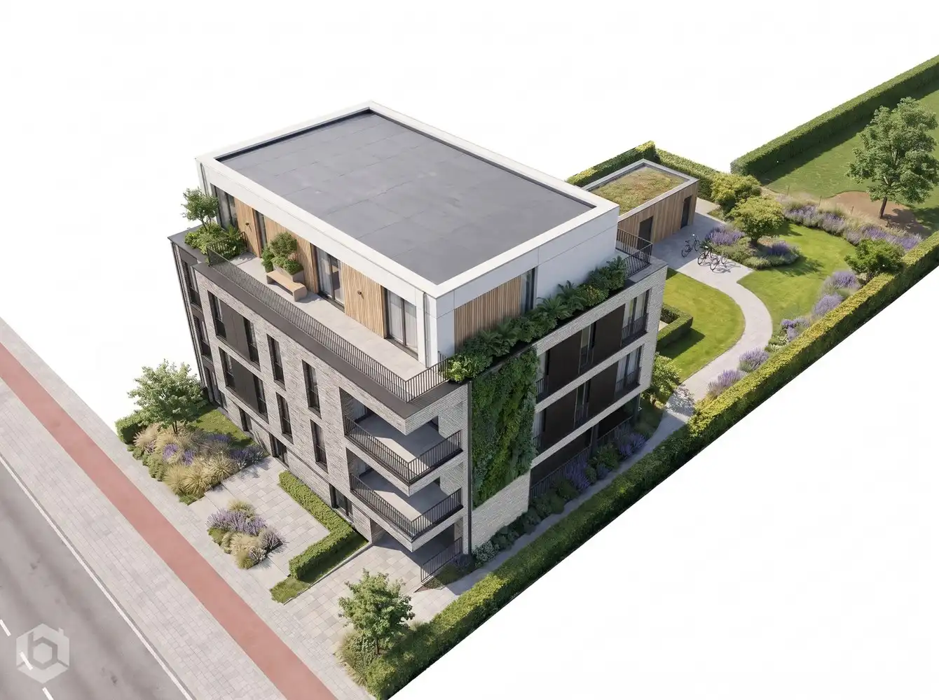 Nieuwbouw BEN app. met 1 slpkr en leuk terras foto 7